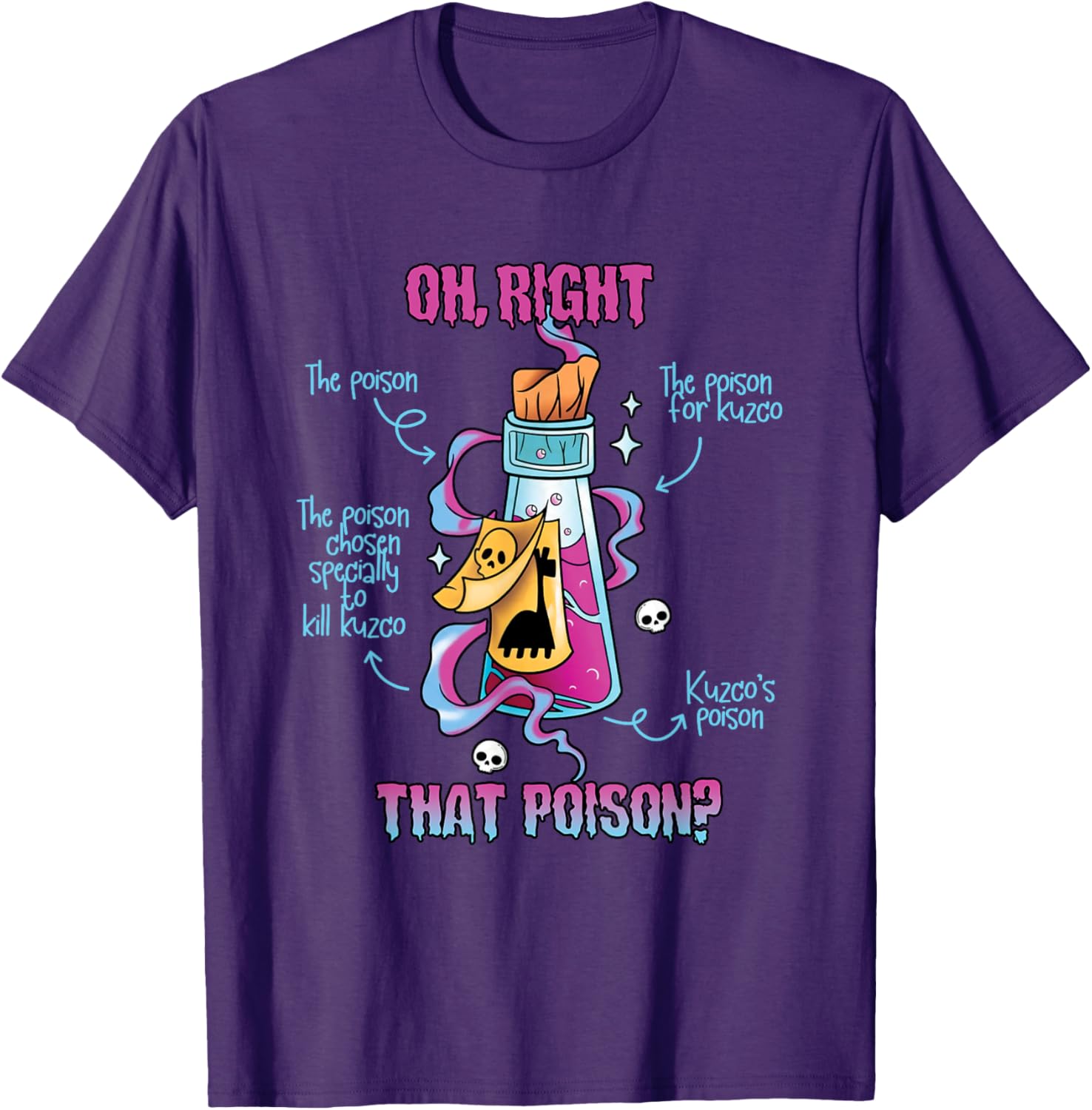 Vintage Funny Drink Me Poison Llama Halloween T-Shirt for Adults - 12