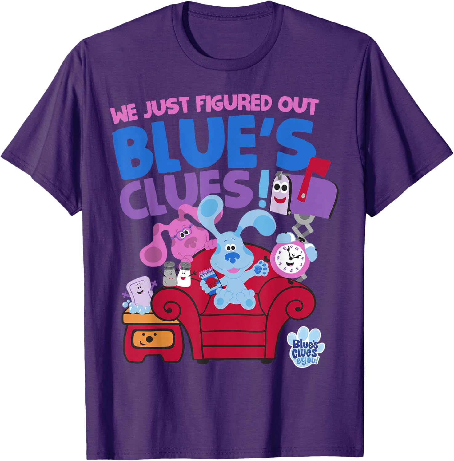 Blue's Clues & You Just Figured Out Group Shot T-Shirt for Kids - 2