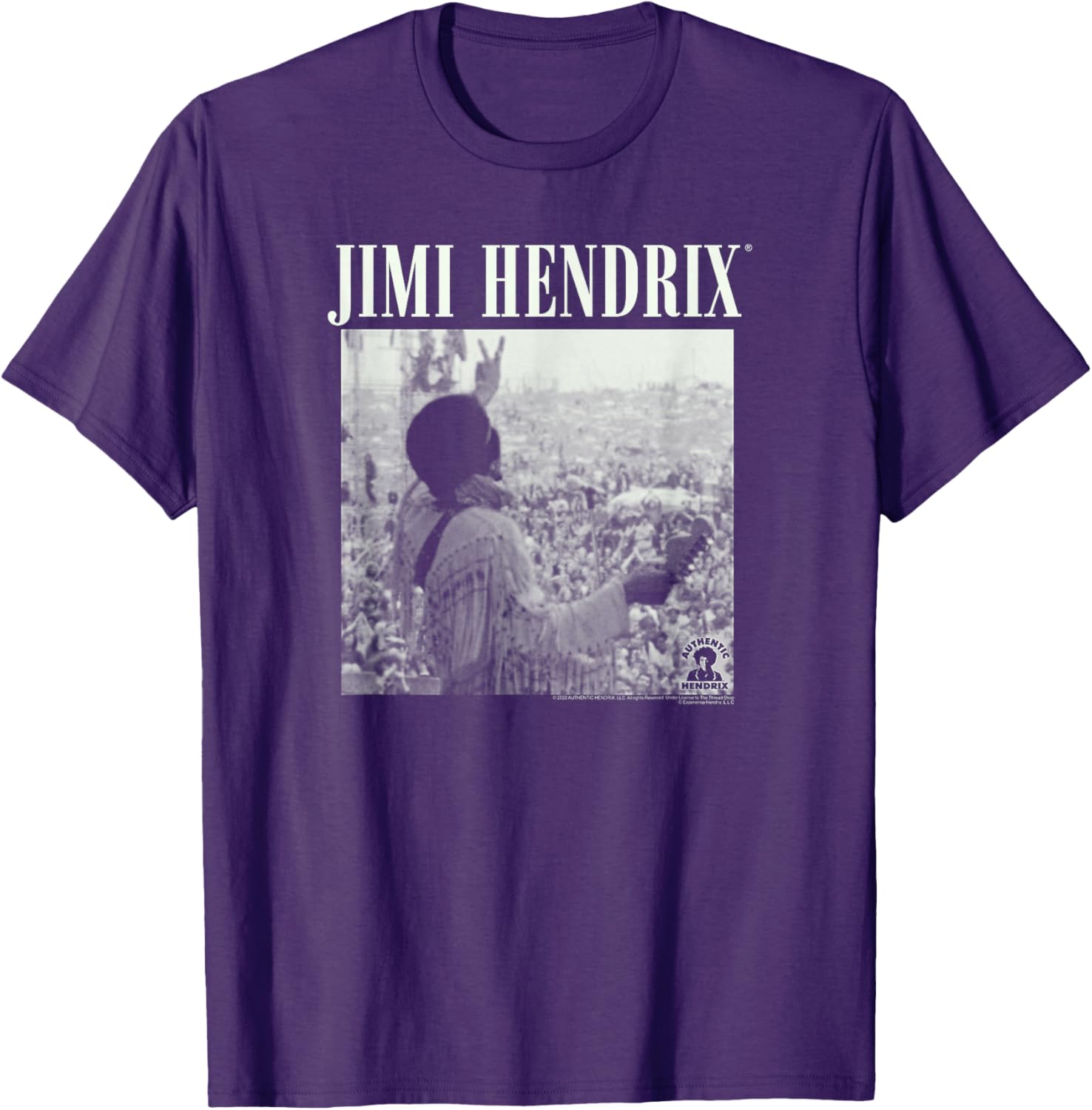 Jimi Hendrix Woodstock Live T-Shirt for Music Lovers and Nostalgic Fans - 4