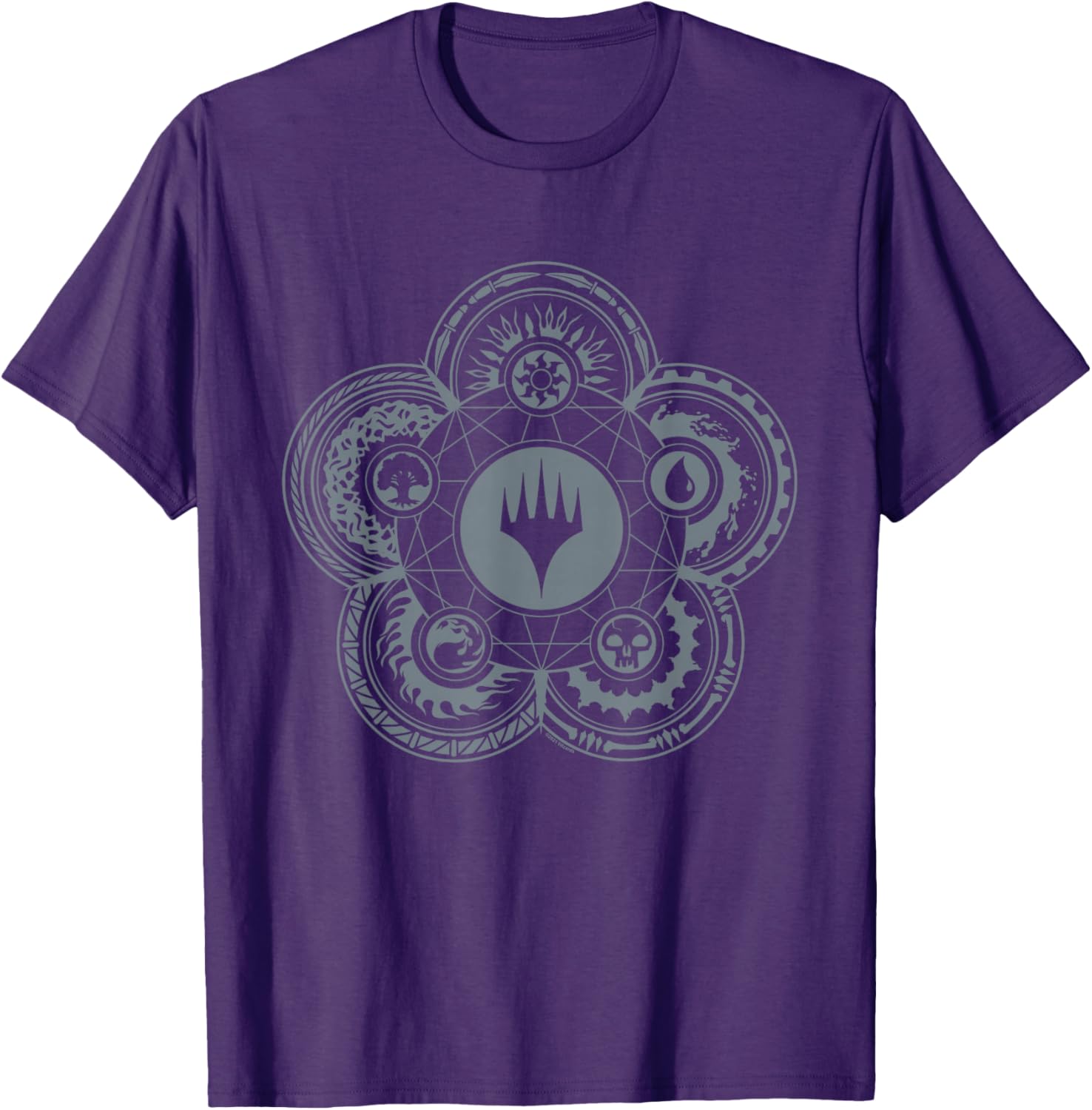 Magic The Gathering Icon Hieroglyph T-Shirt for Fans and Collectors - 7