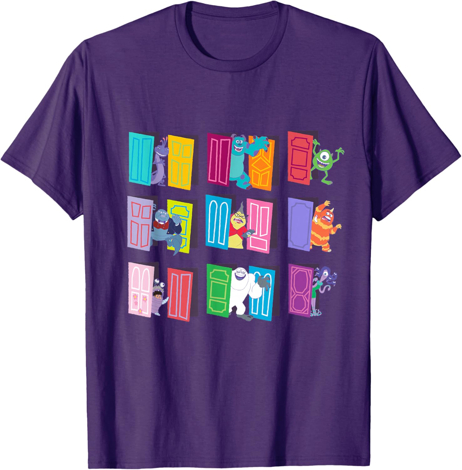 Monsters Inc Doors T-Shirt for Kids and Adults - Fun Disney Apparel - 8