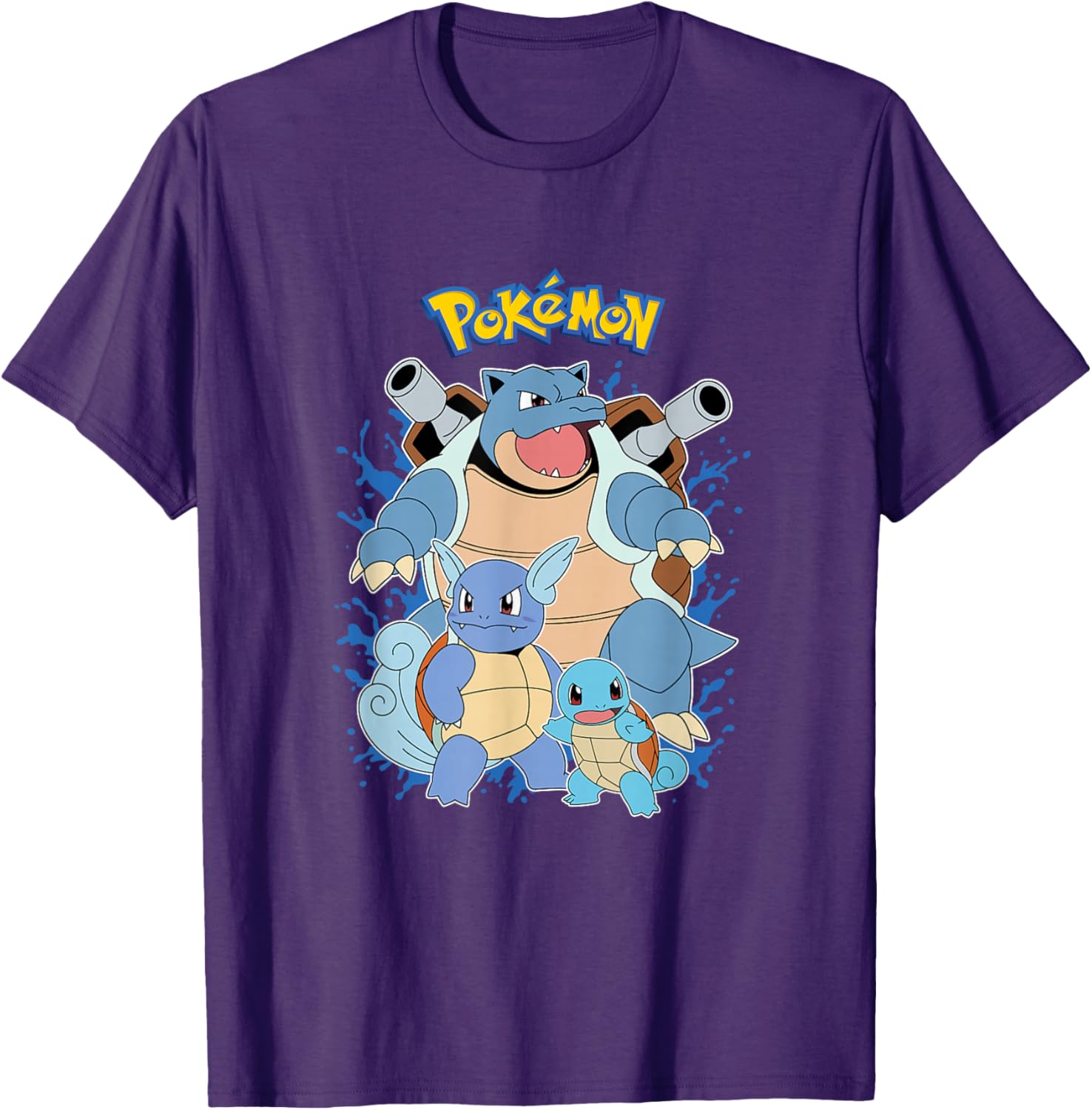 Squirtle Evolution T-Shirt for Pokémon Fans - Fun Graphic Tee Design - 9