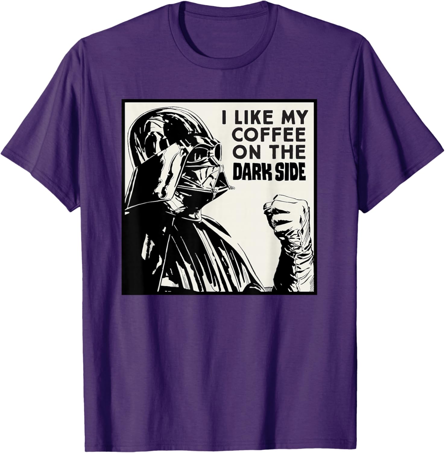 Star Wars Darth Vader Dark Side Coffee Lover T-Shirt for Fans - 8