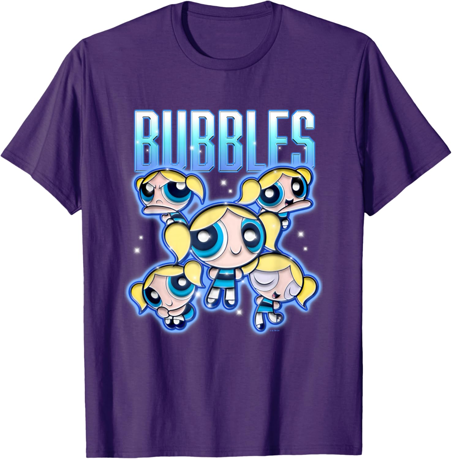 Powerpuff Girls Bubbles Multi Pose T-Shirt for Fun and Stylish Outfits - 2