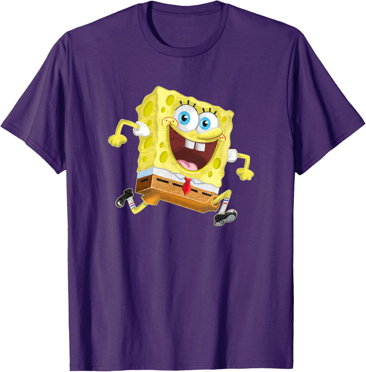 Mademark SpongeBob SquarePants Jumping for Joy T-Shirt for Kids and Adults - 1