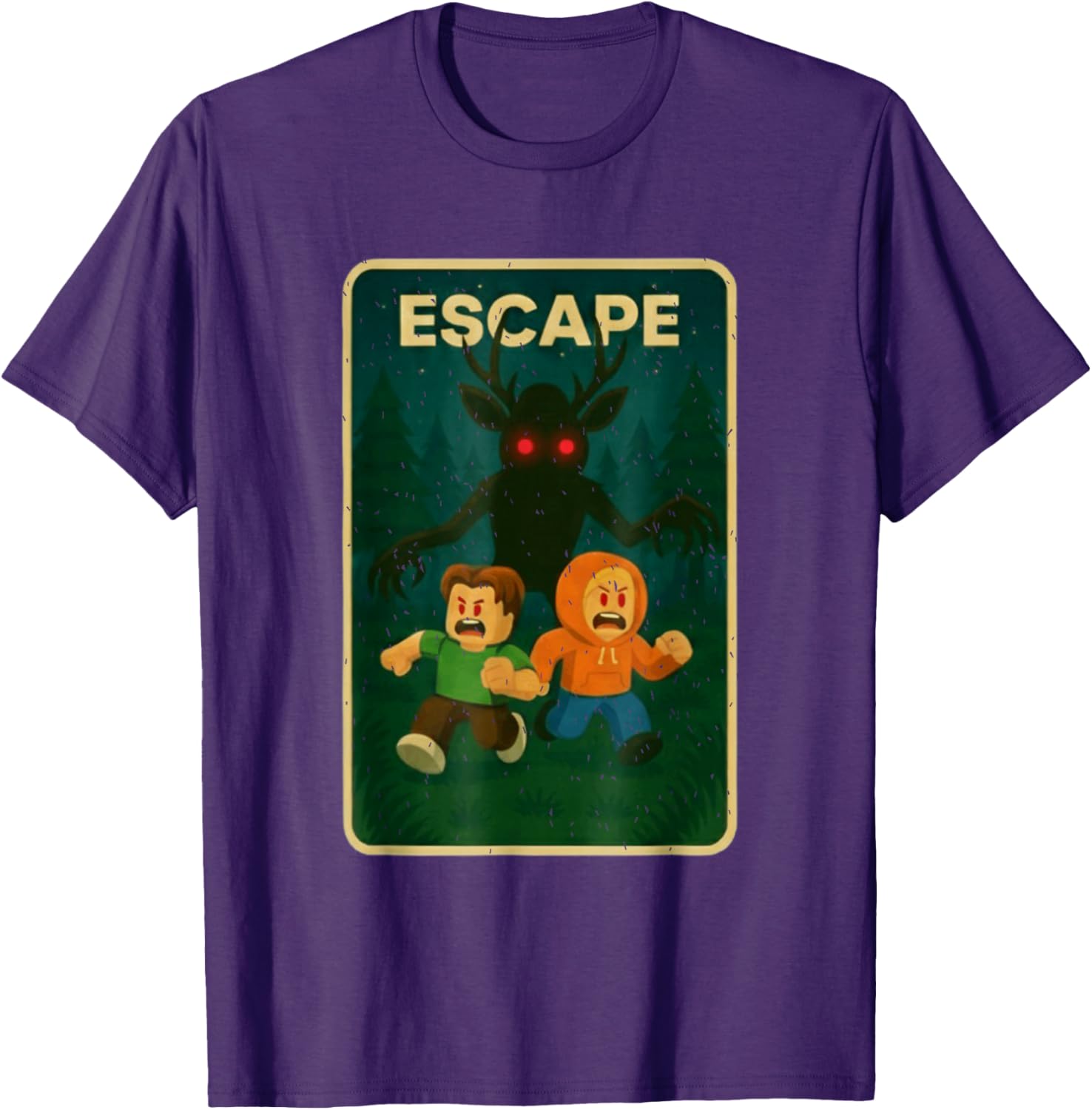 Fun Halloween Gamer Deer T-Shirt for Kids - Perfect for 99 Nights of Play! - 12