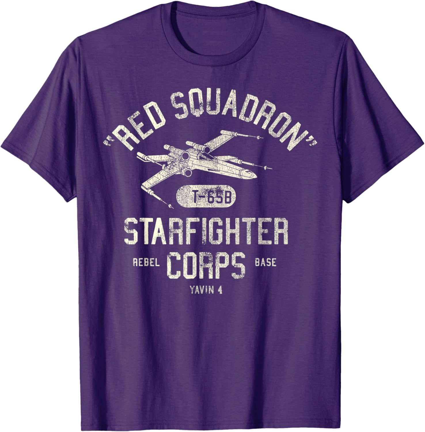 Star Wars X-Wing Starfighter Corps Collegiate T-Shirt for Fans - 11