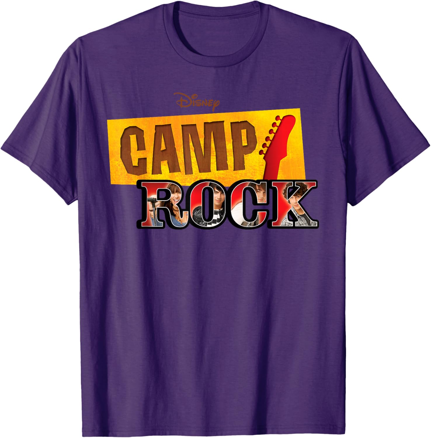 Disney Camp Rock Series Logo T-Shirt for Fans of Music and Fun - 5