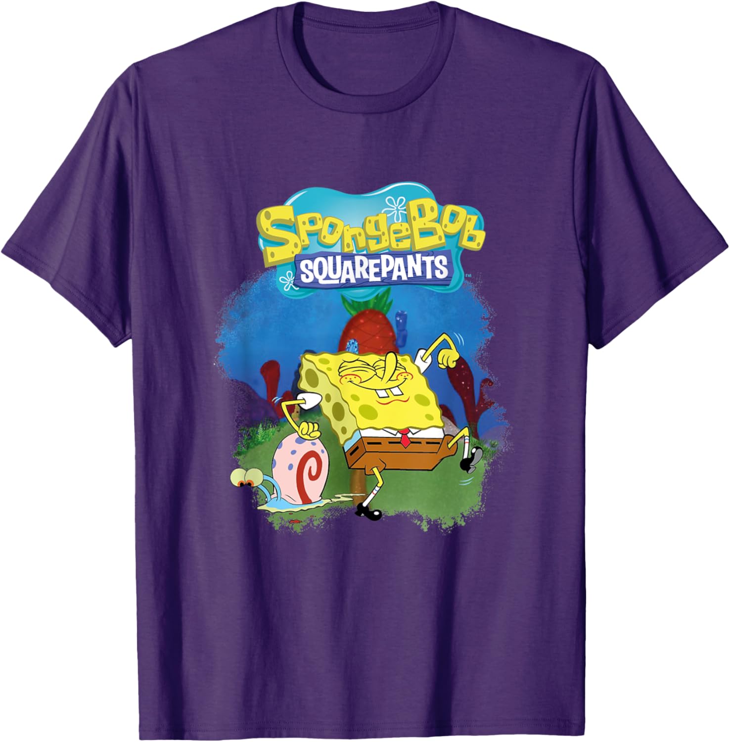 Mademark x SpongeBob SquarePants SpongeBob and Gary T-Shirt for Fans - 7