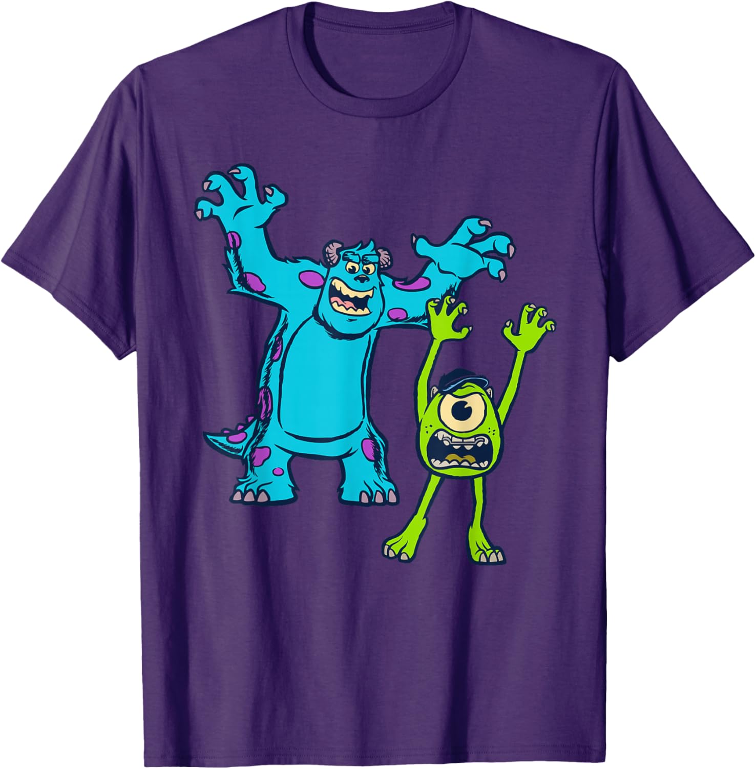 Cute Disney Pixar Monsters University Sulley and Mike T-Shirt for Kids - 12