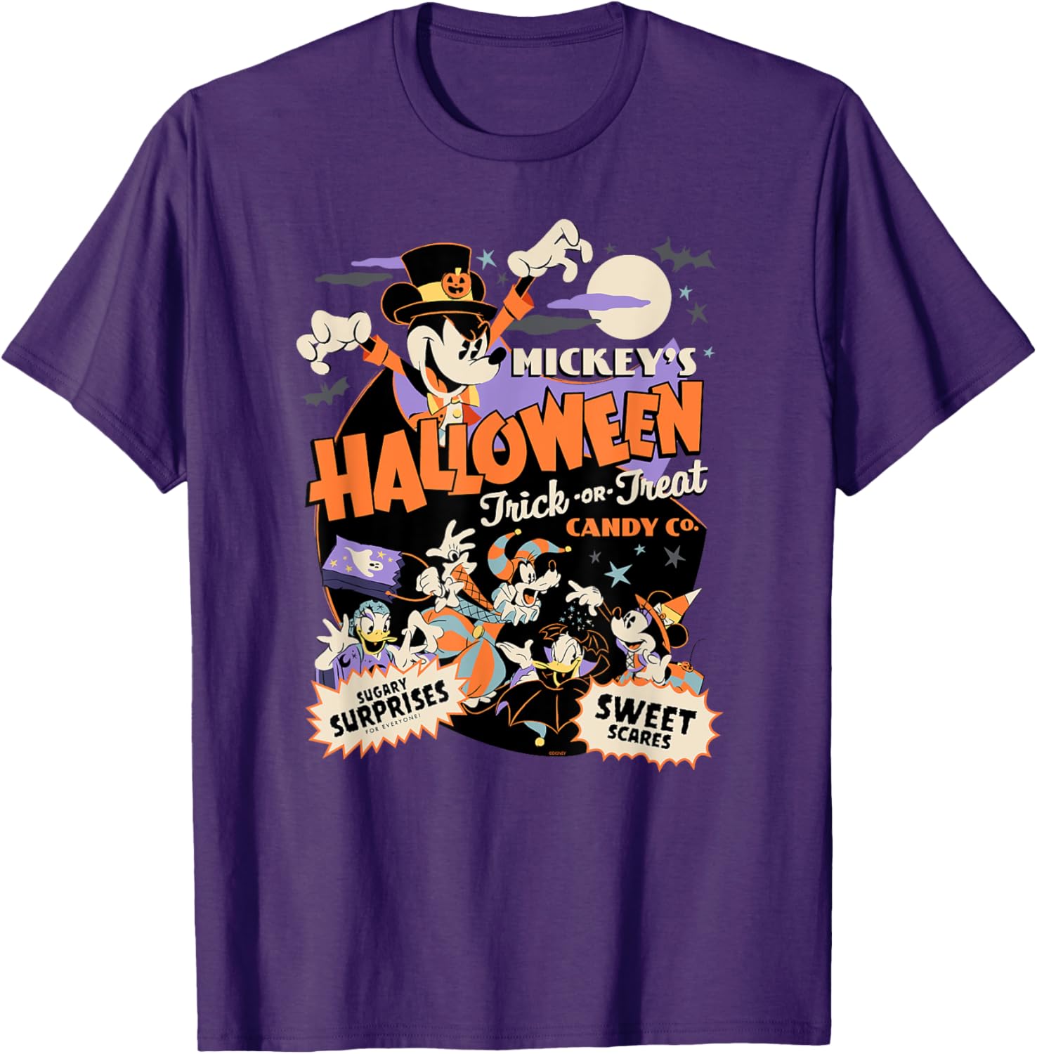 Disney Mickey Halloween Trick or Treat Candy Co T-Shirt for Kids - 9