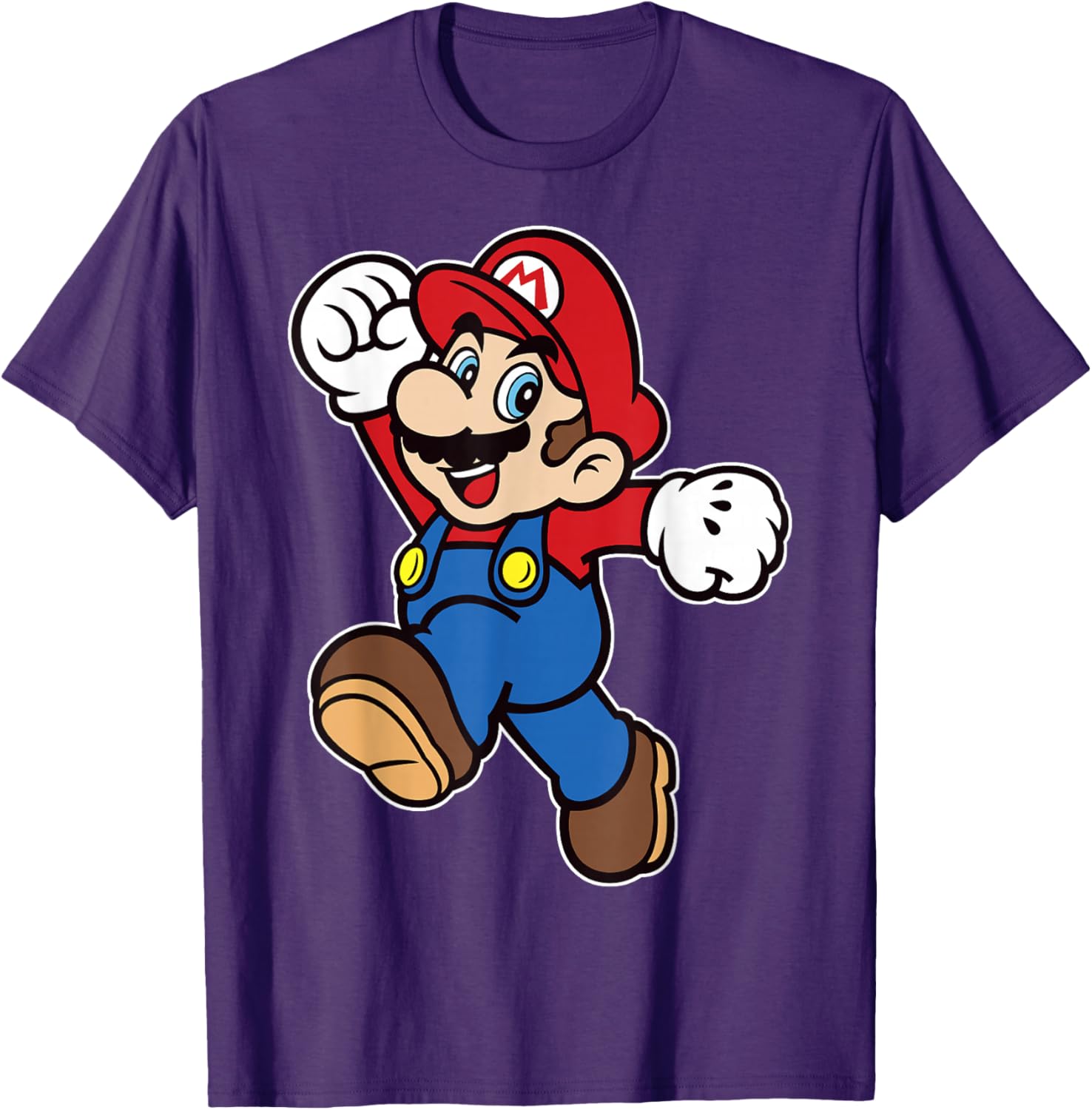 Super Mario Classic Jump Portrait T-Shirt for Gamers and Fans - 8