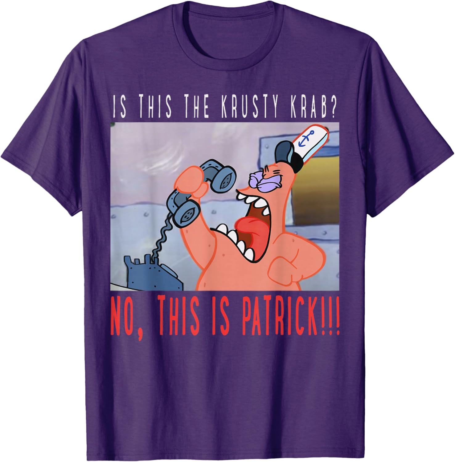 SpongeBob SquarePants No This Is Patrick T-Shirt for Fans and Collectors - 2