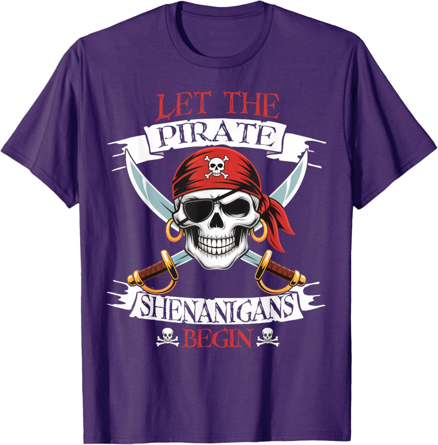 Pirate Shenanigans Skull T-Shirt for Boys - Perfect Halloween Costume! - 15