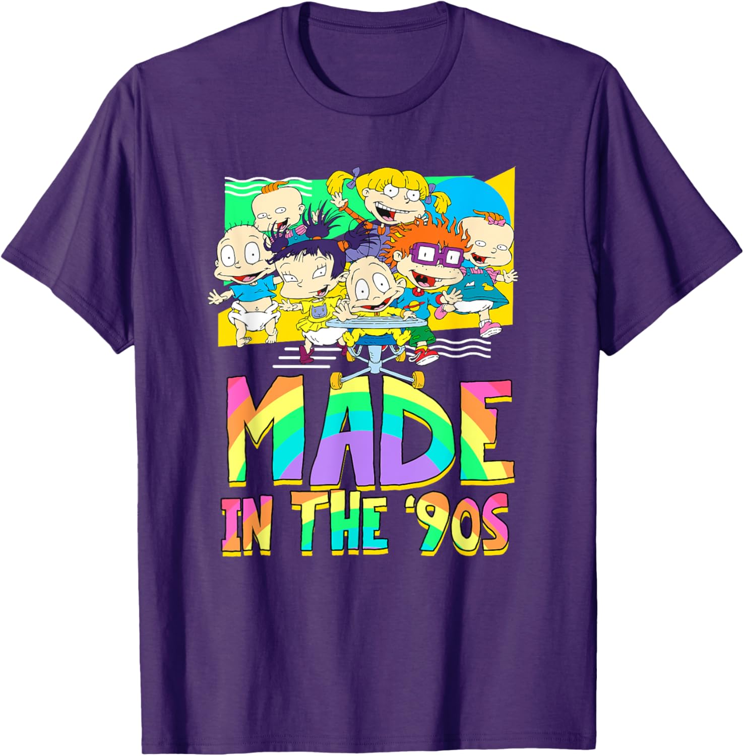 Mademark x Rugrats Rainbow Gradient T-Shirt Inspired by 90s Nostalgia - 11
