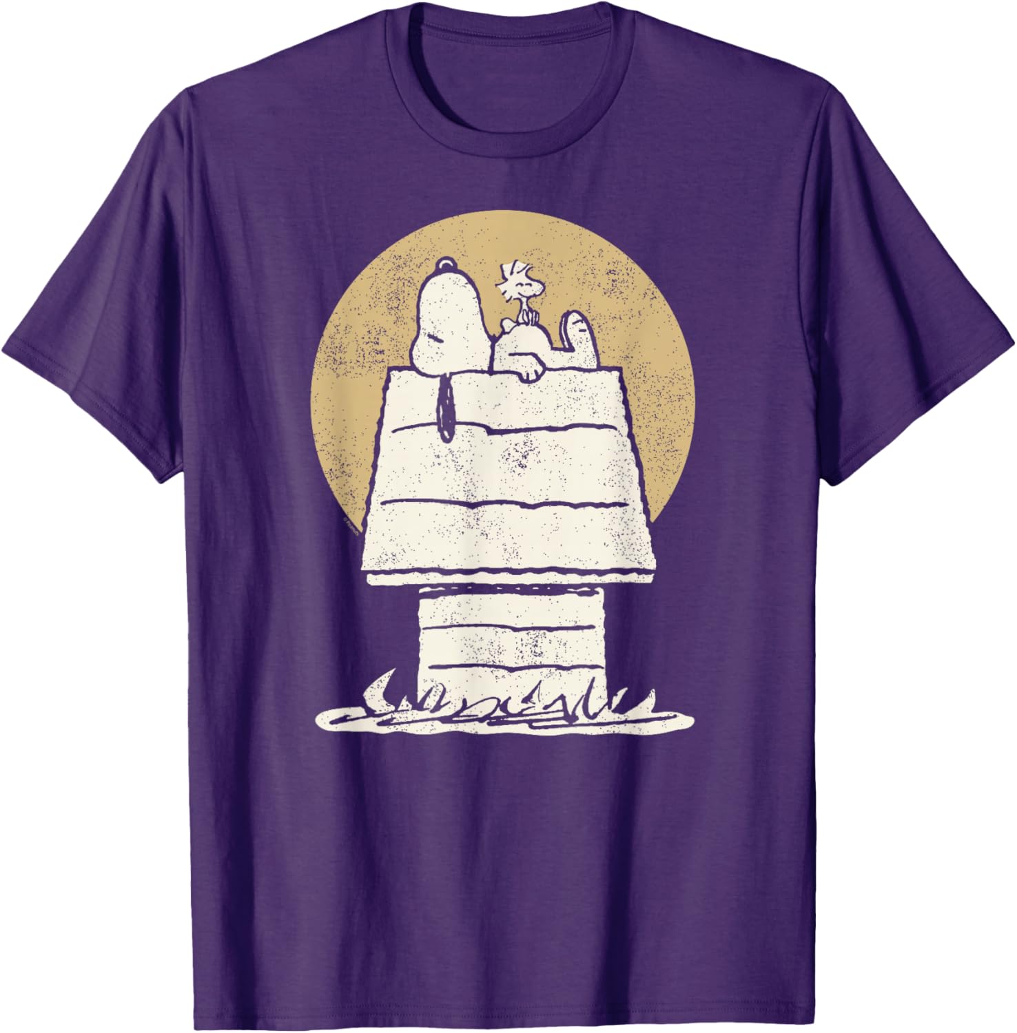 Snoopy Woodstock Doghouse T-Shirt for Peanuts Fans - Fun & Stylish Wear - 5