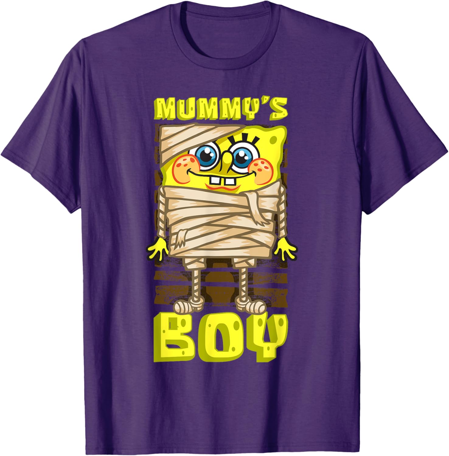 Mademark SpongeBob Mummy’s Boy Halloween T-Shirt for Mom and Son - 16