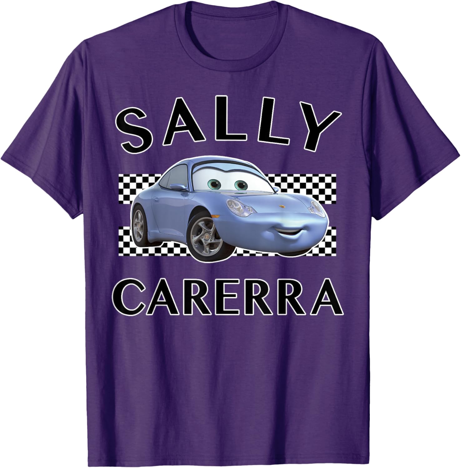 Disney Pixar Cars Sally Carrera Finish Graphic T-Shirt for Fans - 4