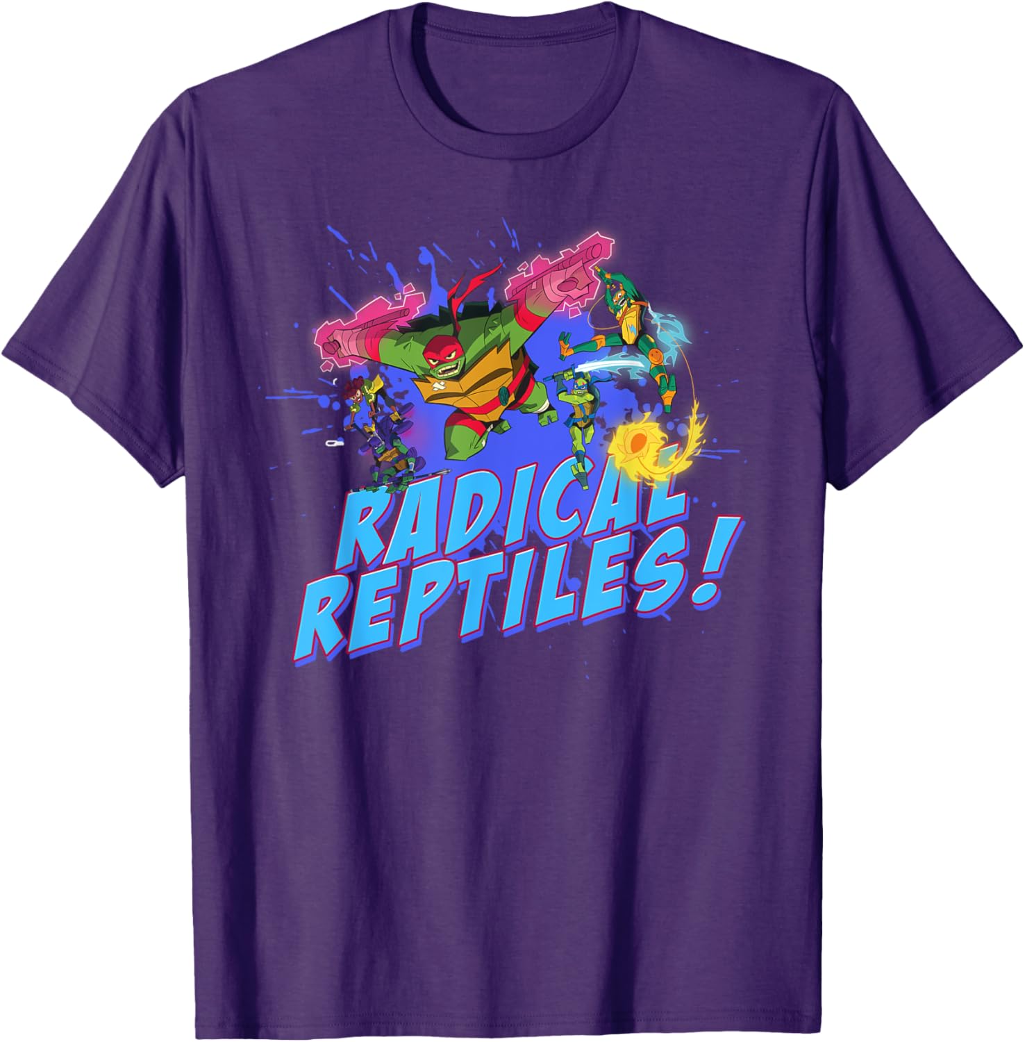 Mademark TMNT Brothers Radical Reptiles Rise T-Shirt for Fans - 13