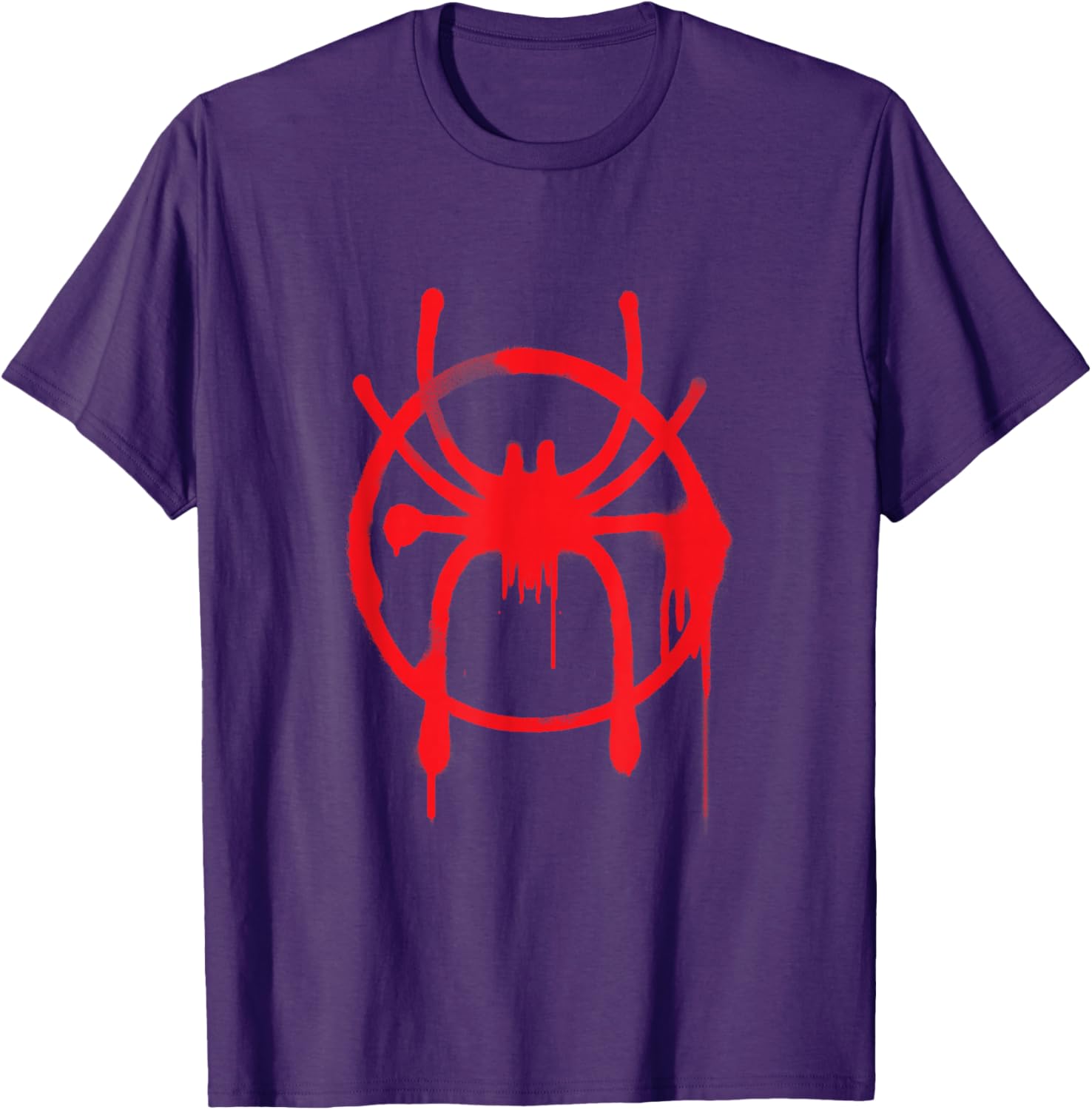 Marvel Spider-Man Into the Spider-Verse Red Icon T-Shirt for Fans - 6