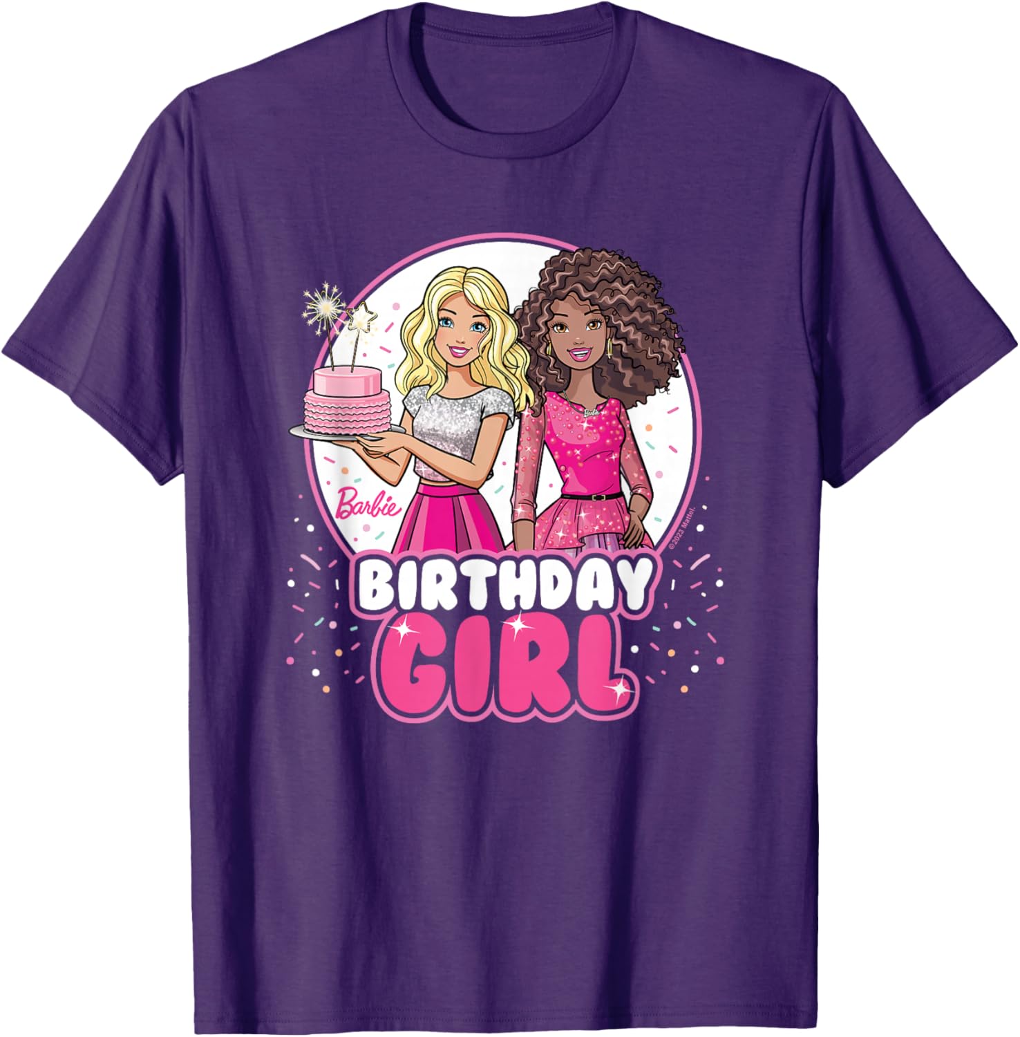 Barbie Birthday Girl T-Shirt Fun Stylish Kids Apparel for Celebrations - 2