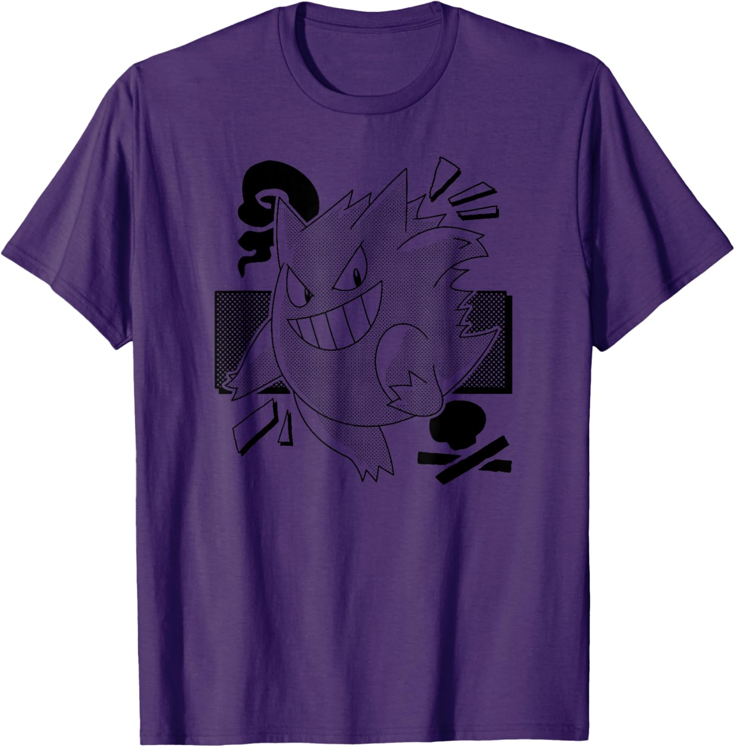 Cool Gengar Manga T-Shirt for Pokémon Fans - Stylish Apparel and Gifts - 9