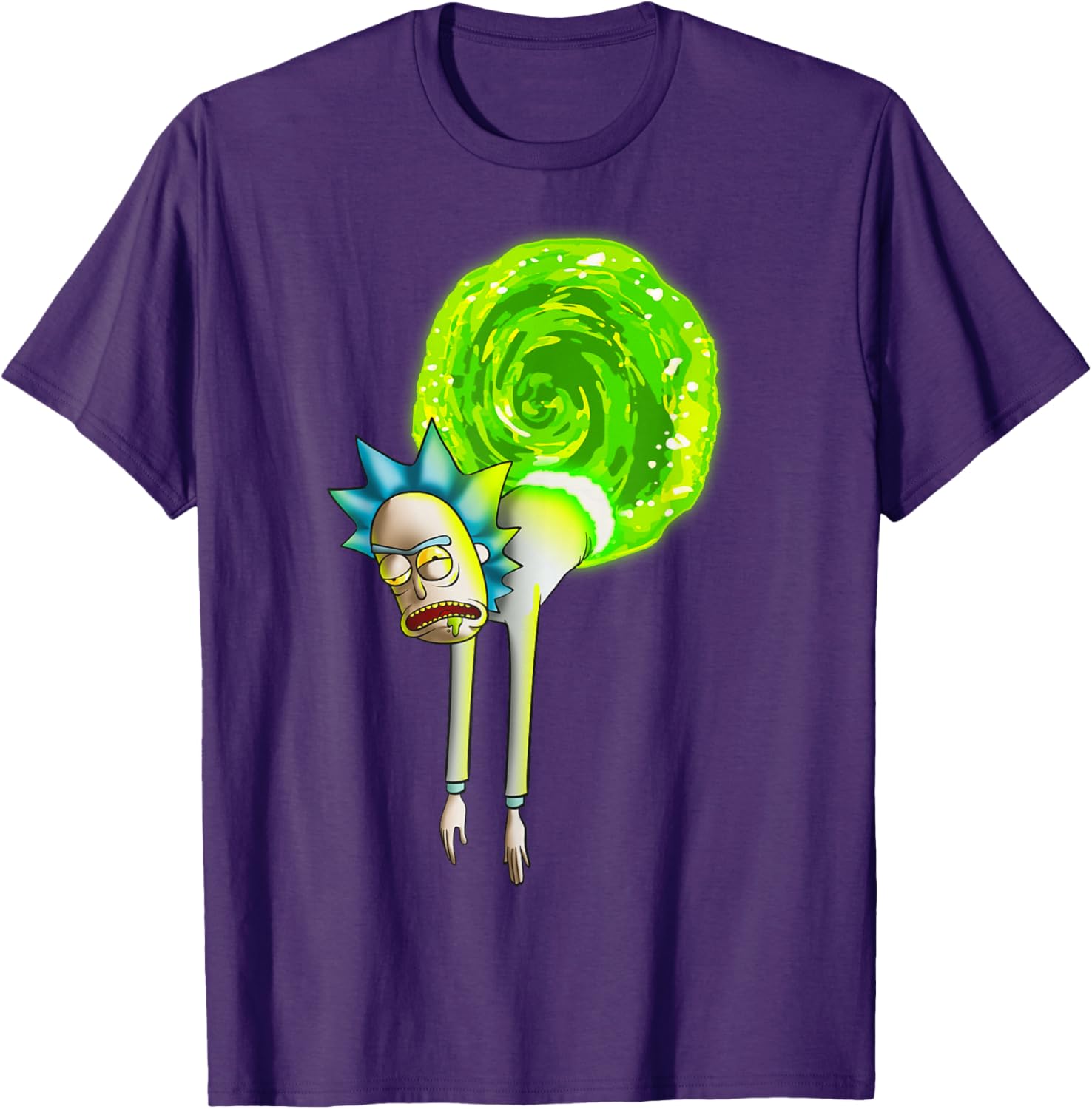 Crestfallen Rick T-Shirt by Mademark x Rick and Morty - Unique Graphic Tee - 3