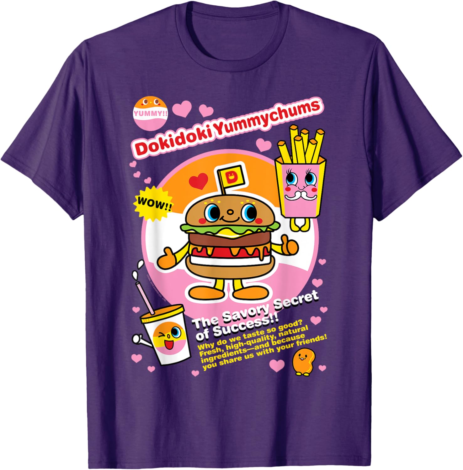 Sanrio Dokidoki Yummycums Lunch Special Tee for Fun Fashion Lovers - 2