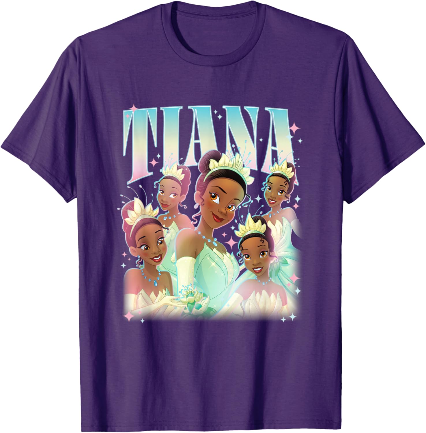 Disney Princess Tiana Portrait T-Shirt for Fans of The Princess and The Frog - 10