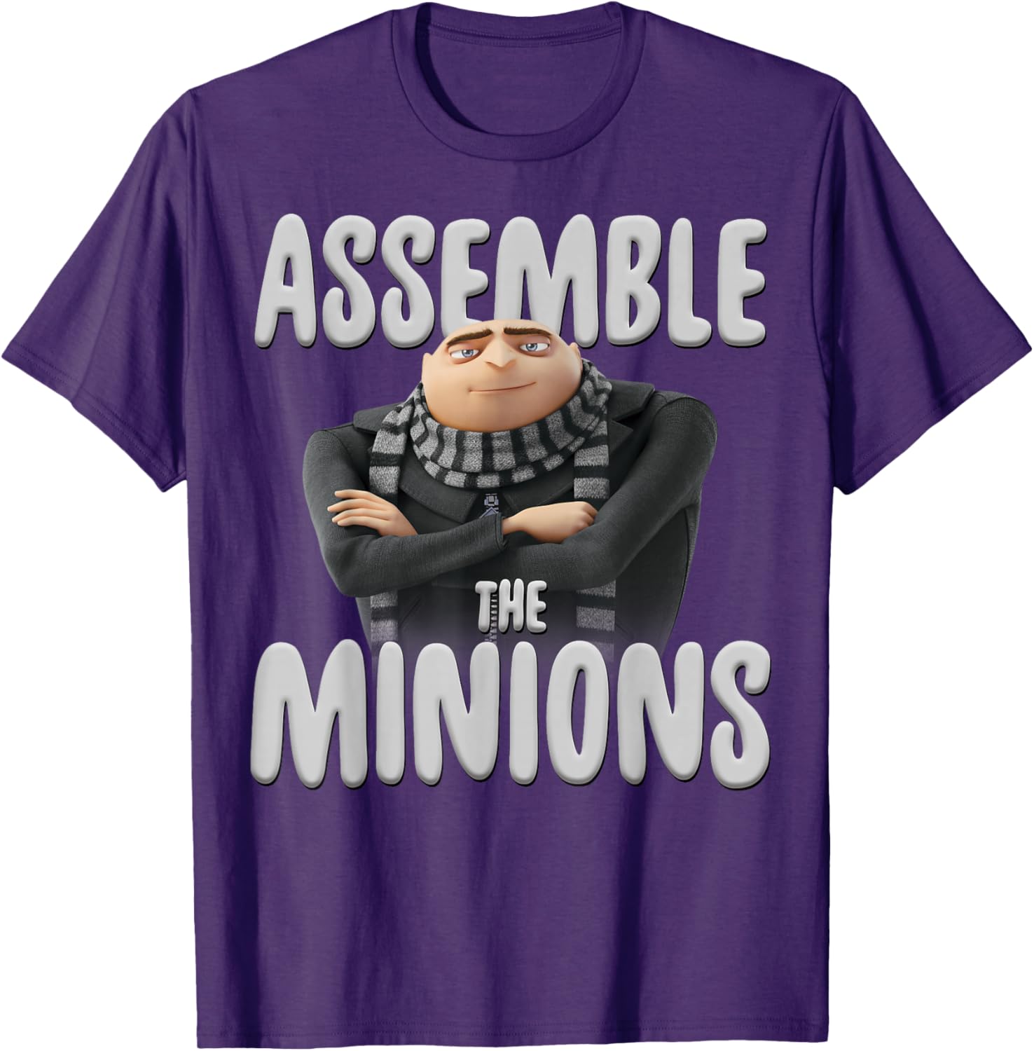 Despicable Me Minions Assemble Graphic T-Shirt Fun Clothing for Fans - 1