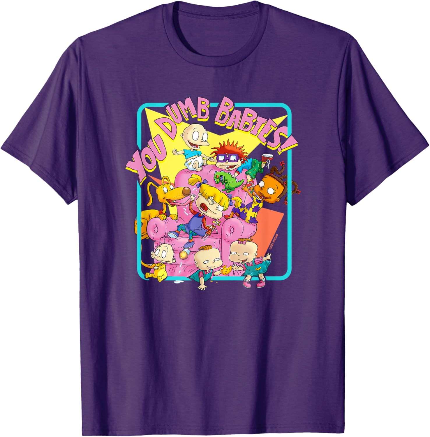 Mademark Rugrats You Dumb Babies T-Shirt for Fun Loving Fans - 4