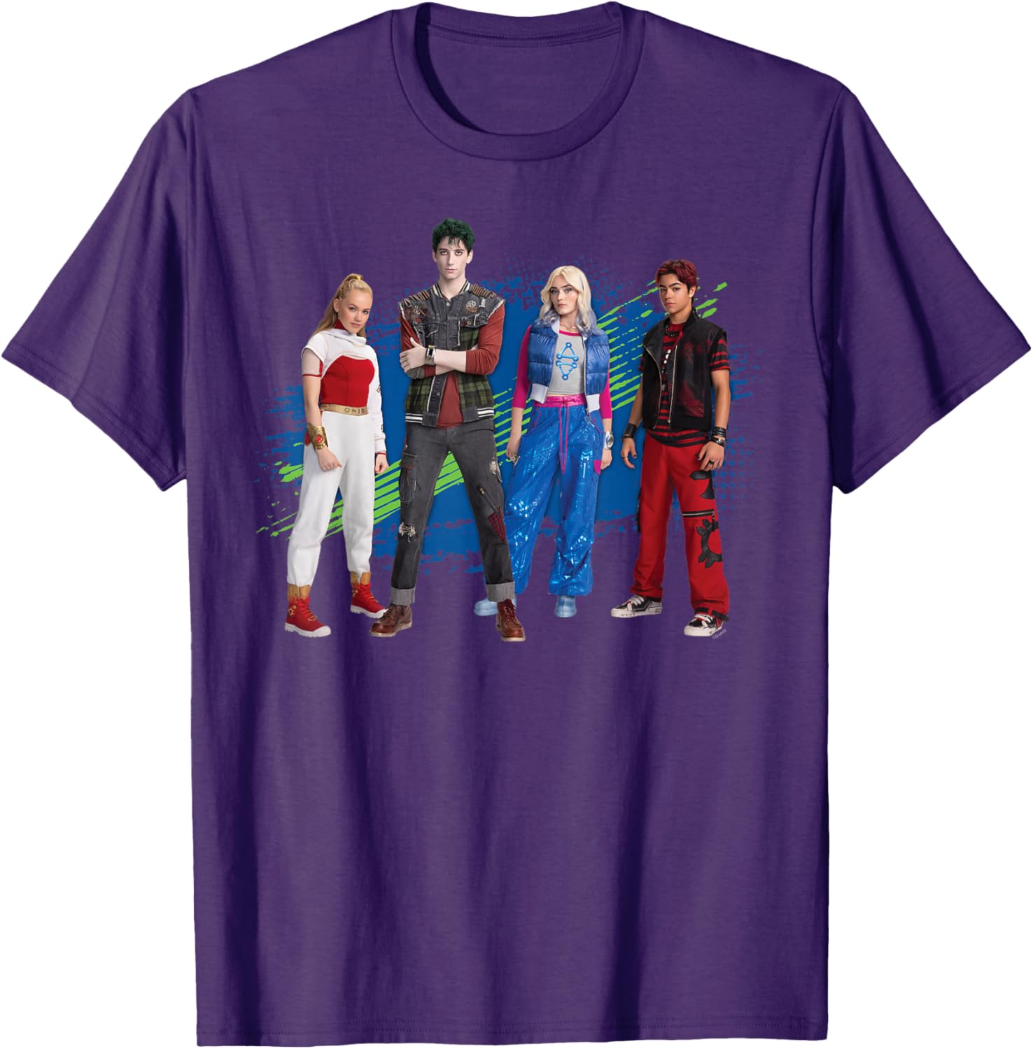 Disney Zombies 4 T-Shirt featuring Nova, Victor, Zed, and Addison - 11