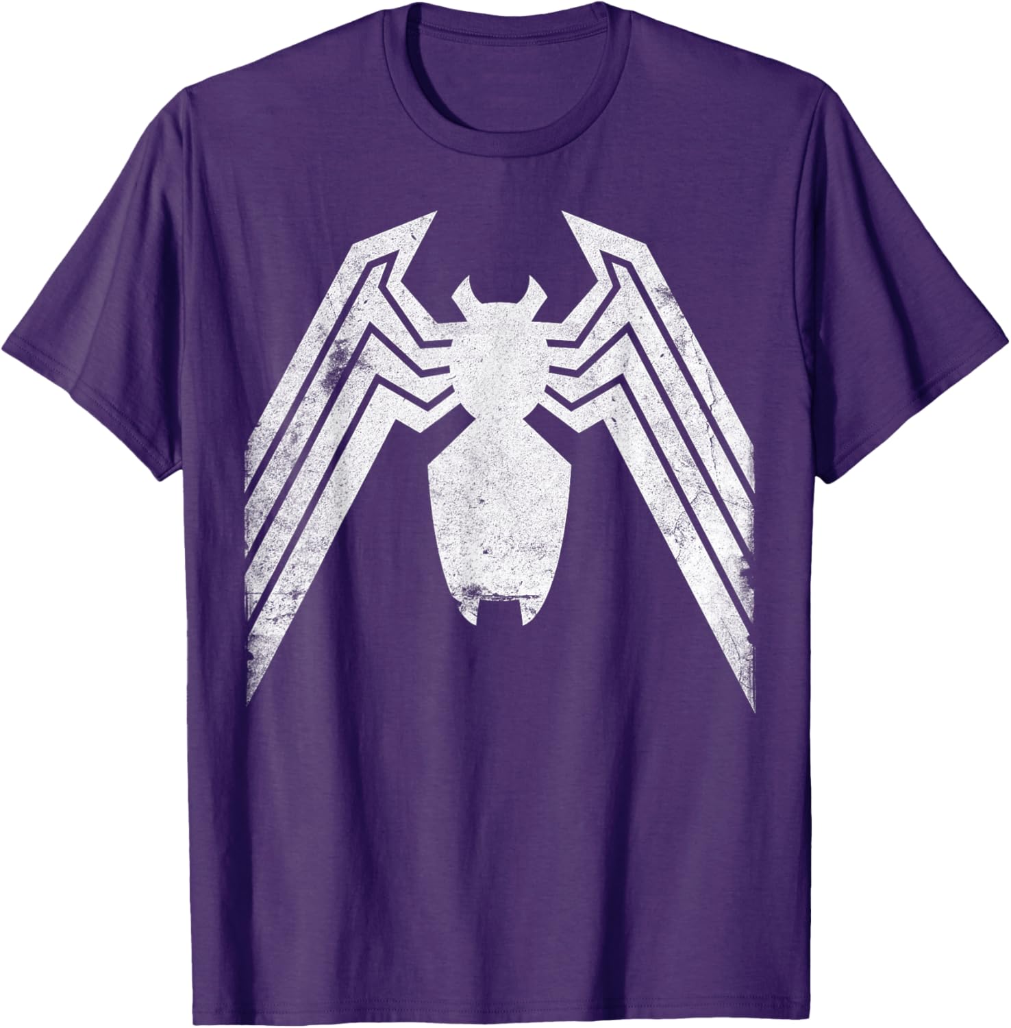 Marvel Comics Retro Venom Distressed Emblem T-Shirt for Fans - 2