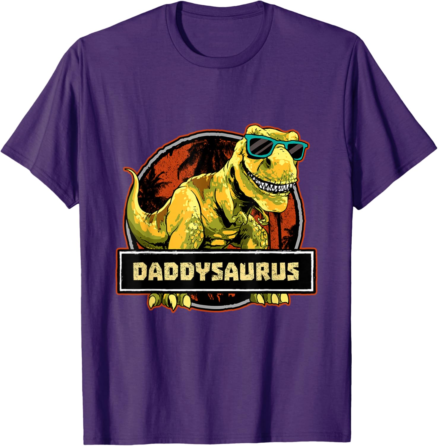 Daddysaurus T Rex T-Shirt Perfect for Dad's Birthday or Father's Day - 1