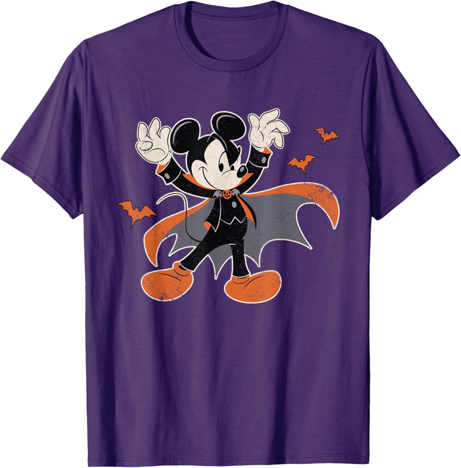 Disney Mickey Mouse Spooky Dracula Costume Halloween T-Shirt for Kids - 26