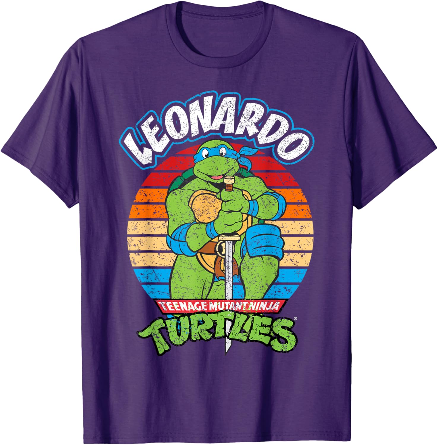 Teenage Mutant Ninja Turtles Leonardo Action T-Shirt for Fans - 6