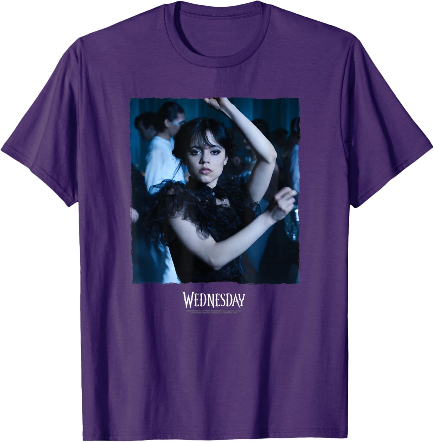 Wednesday Dark Dancing Queen T-Shirt with Logo for Fashion Lovers - 11