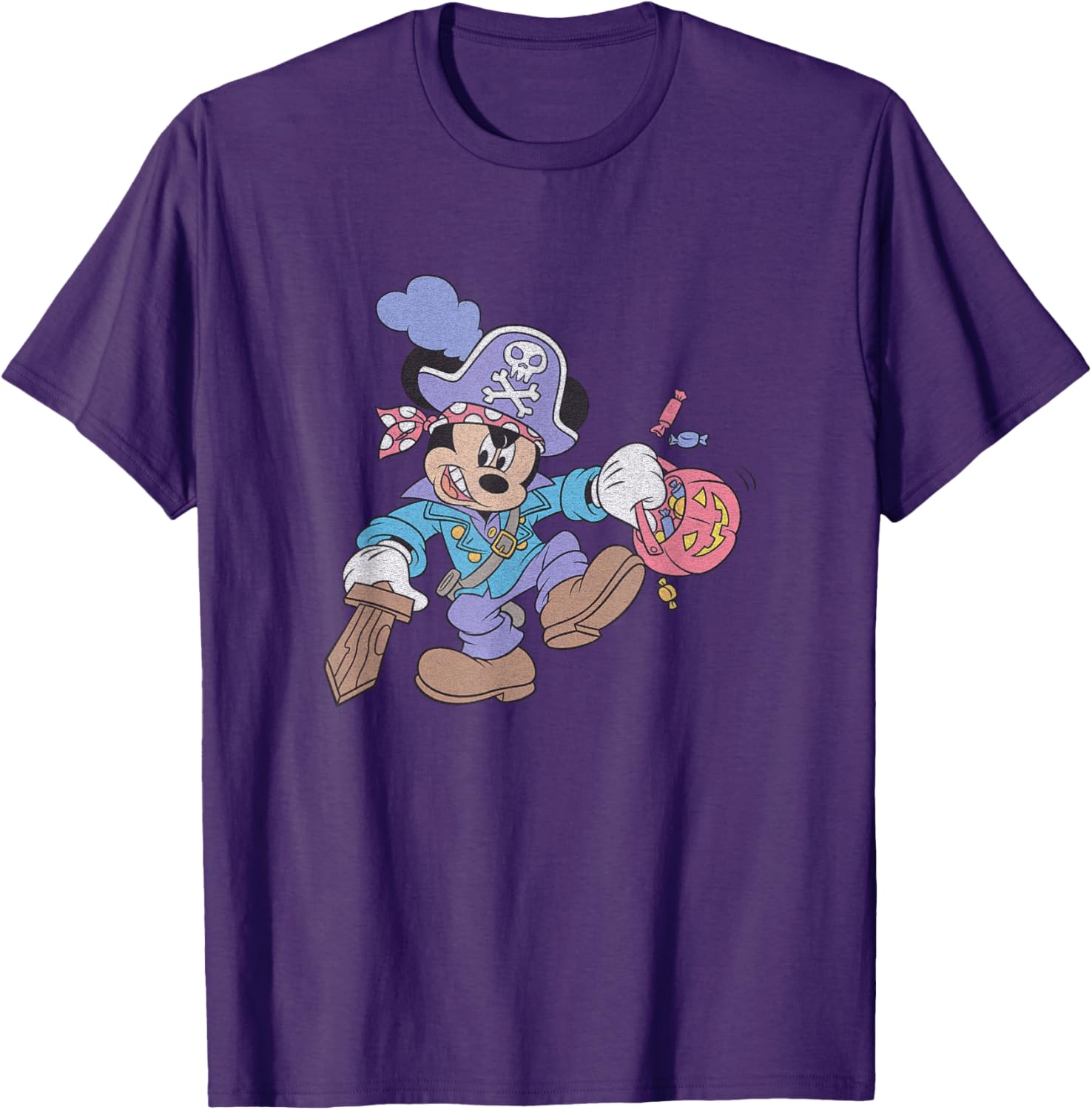 Disney Mickey and Friends Halloween Pirate T-Shirt for Kids and Adults - 1