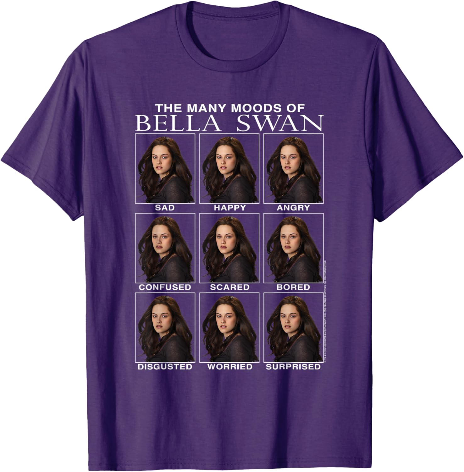 Twilight Saga Bella Swan Meme Movie T-Shirt for Fans and Collectors - 1