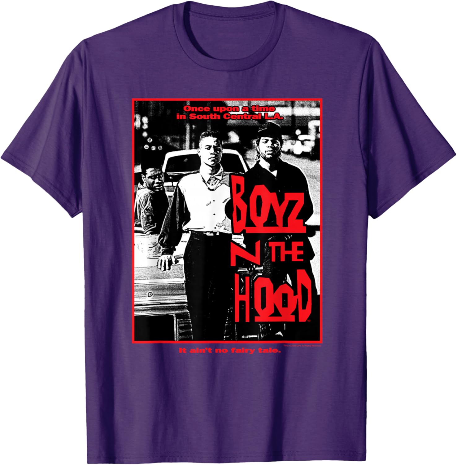 Boyz n the Hood It Ain't No Fairy Tale Graphic T-Shirt for Casual Wear - 1