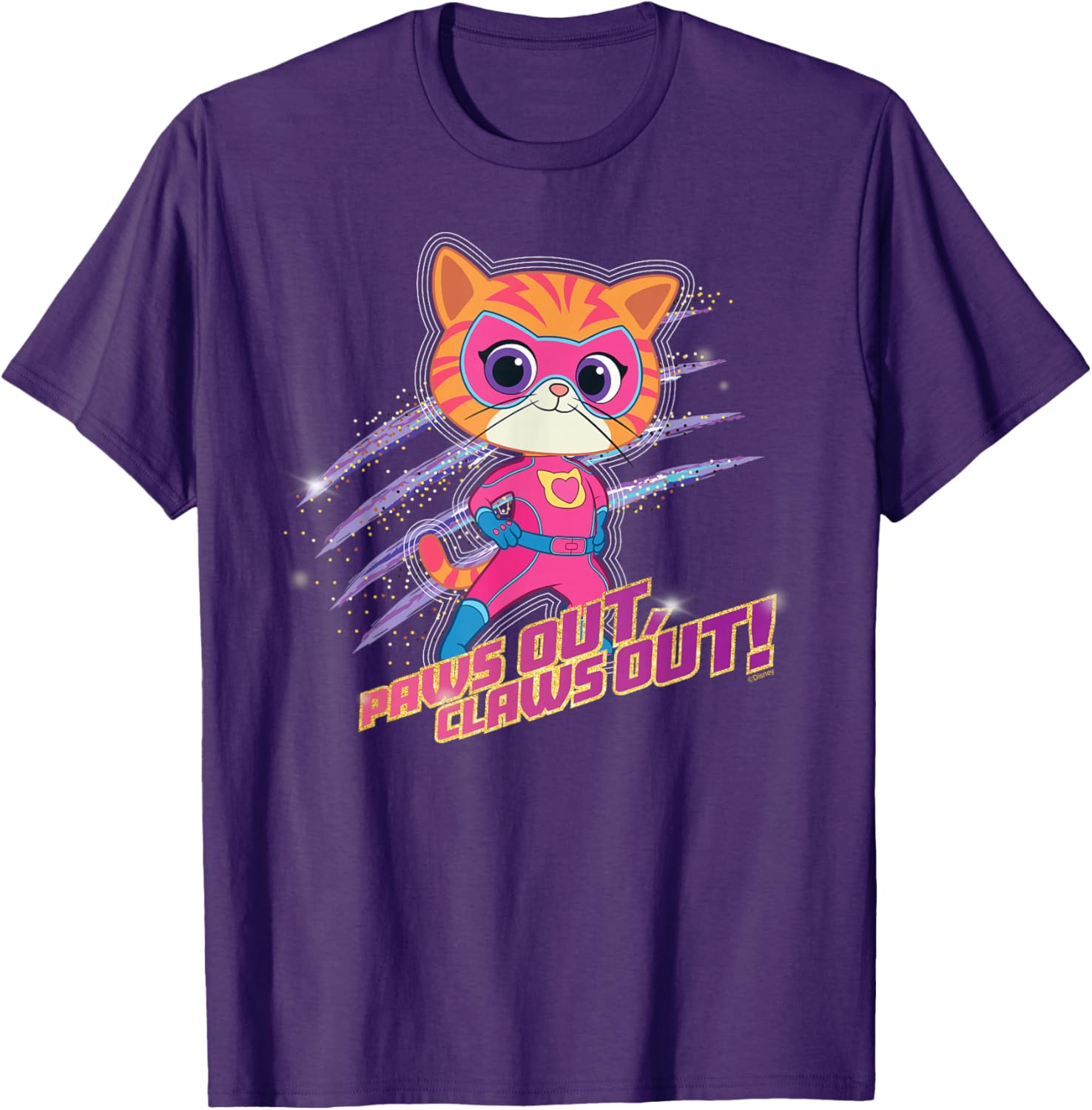 Disney Junior SuperKitties Ginny Paws Out Claws Out T-Shirt for Kids - 4