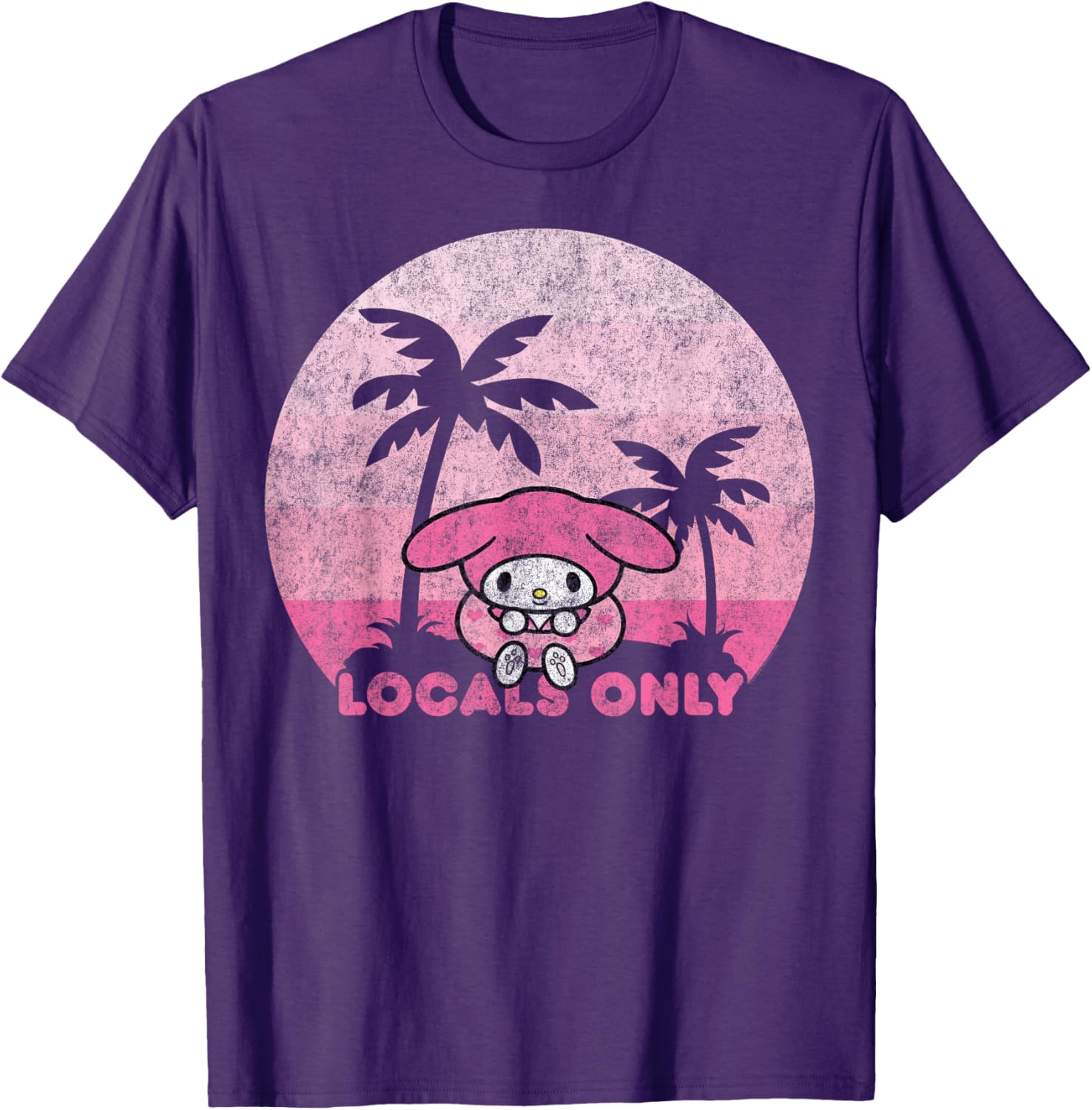 My Melody Locals Only T-Shirt for Cute and Casual Style Lovers - 2