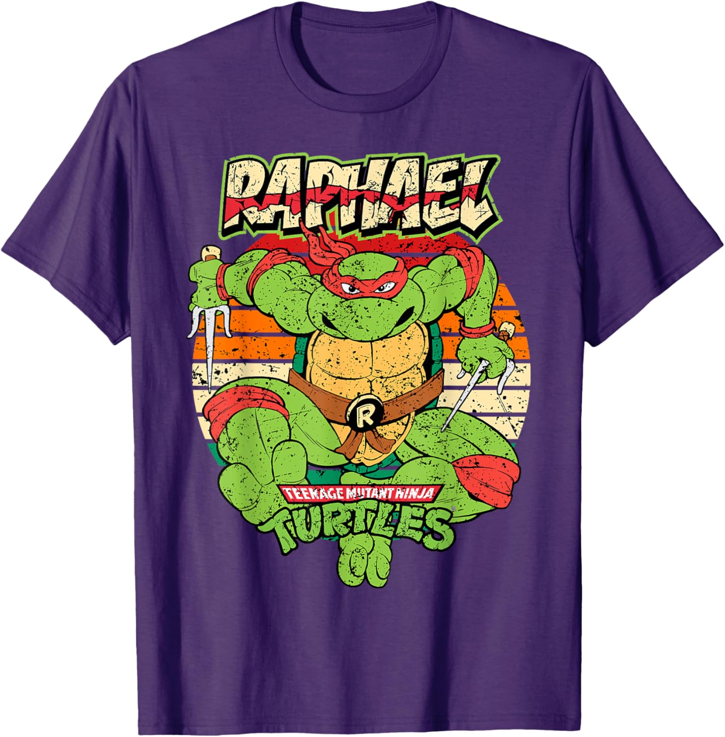 Raphael Action Sunset T-Shirt - Mademark x Teenage Mutant Ninja Turtles - 3