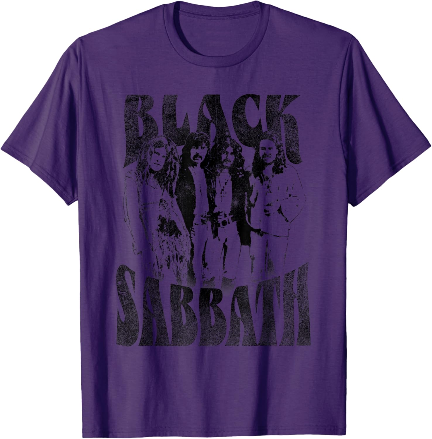 Official Black Sabbath Group Photo T-Shirt for Music Fans and Collectors - 3