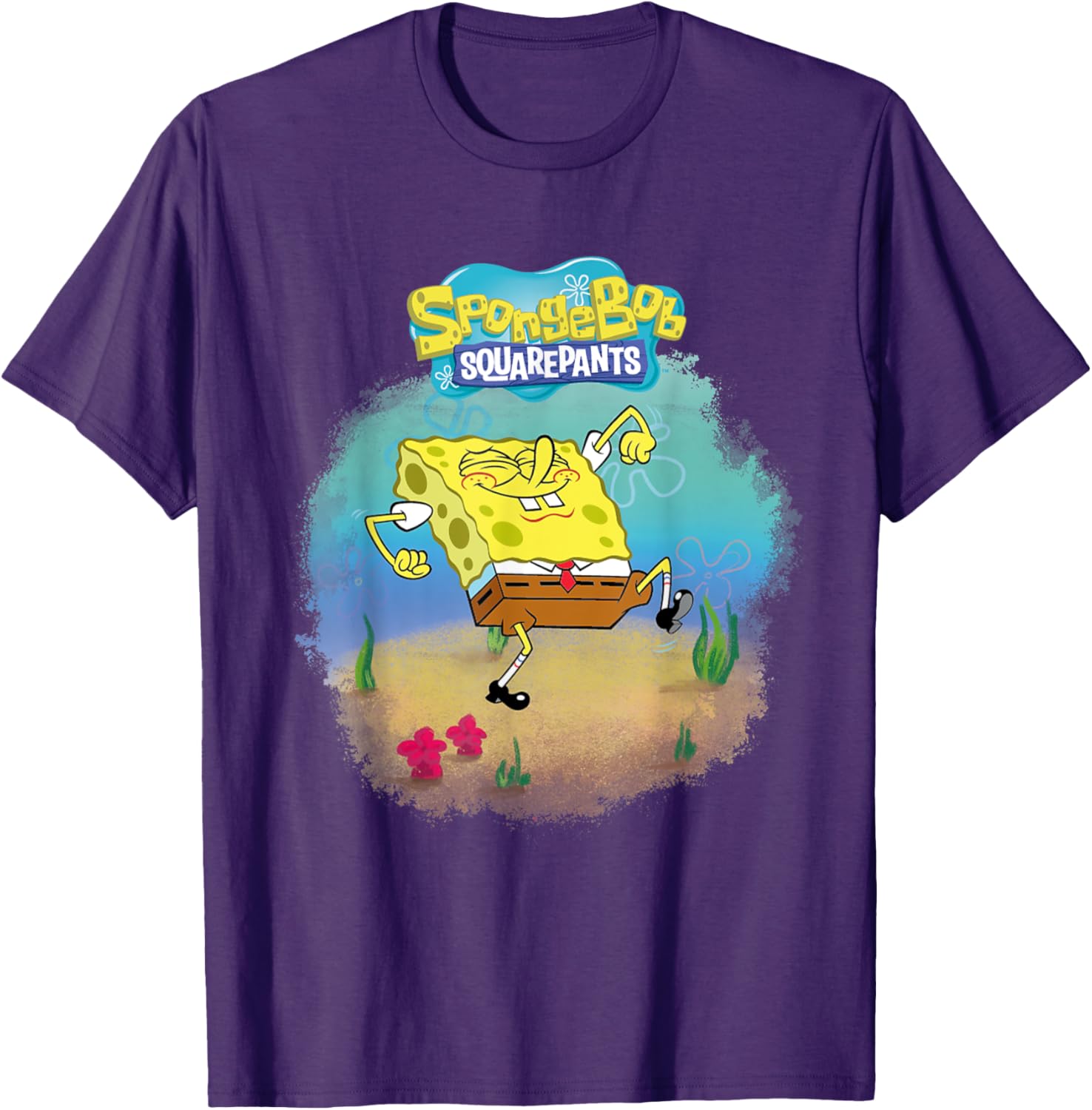 Mademark x SpongeBob SquarePants Dancing T-Shirt for Fun Style - 4