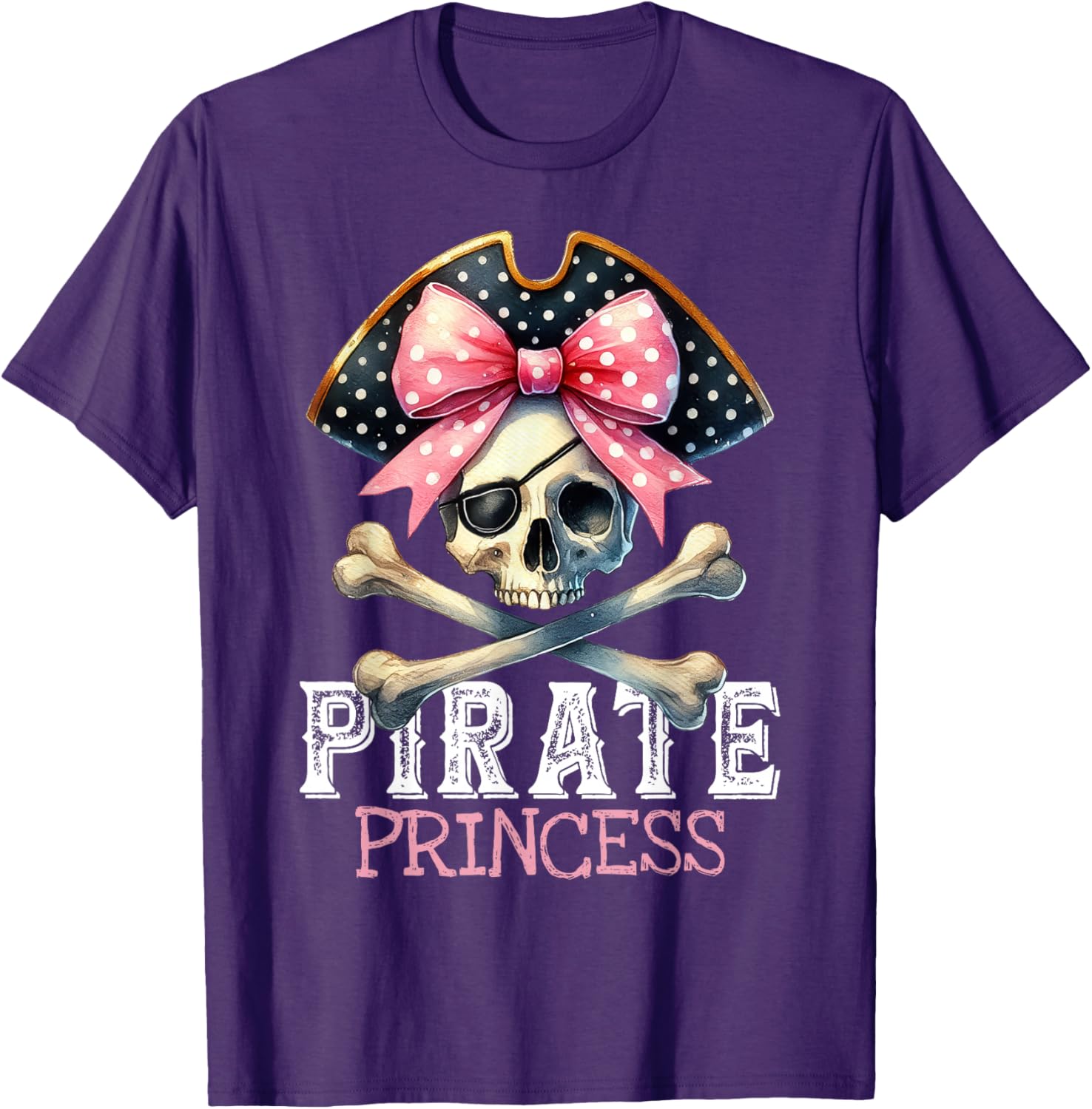 Matching Family Pirate T-Shirt for Kids - Funny Pirate Princess Costume - 16