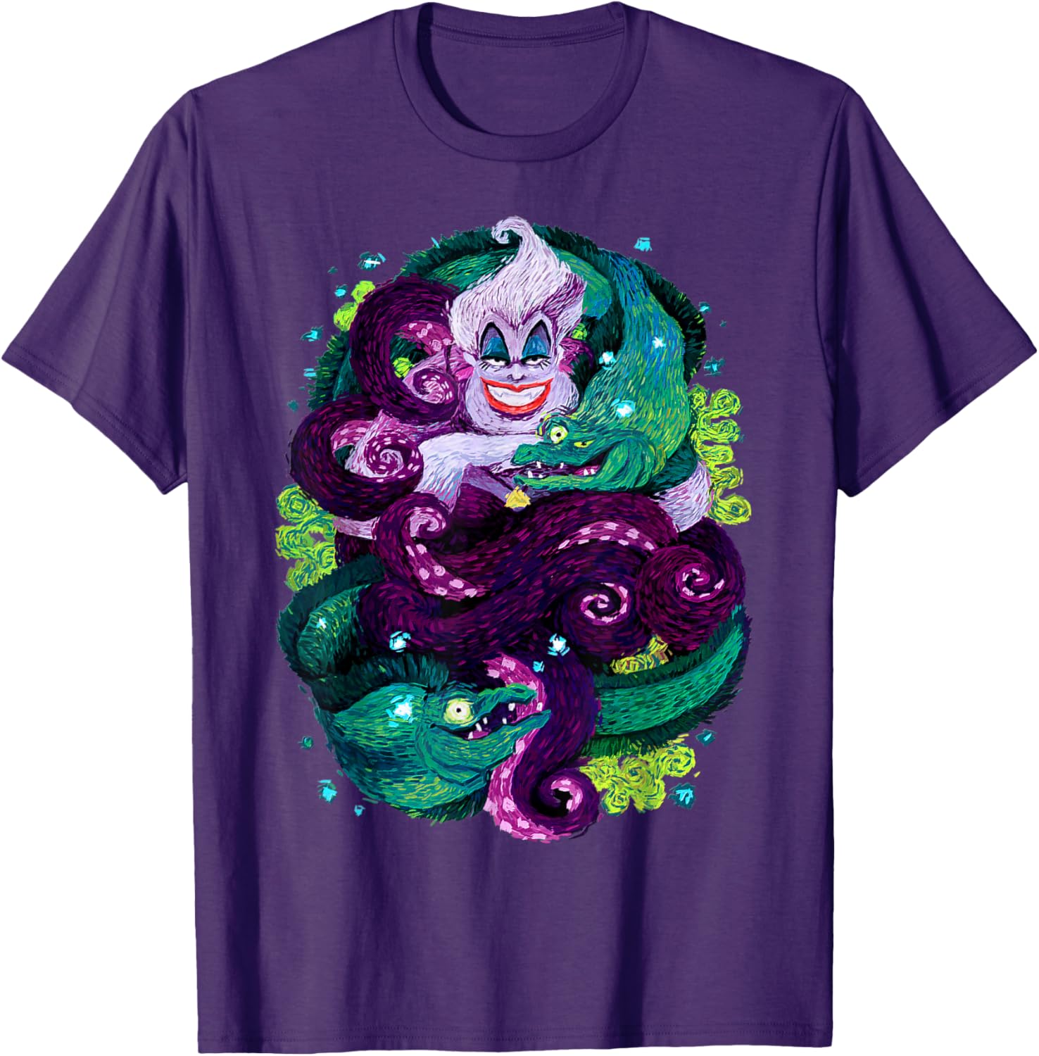 Disney The Little Mermaid Ursula Sea Witch T-Shirt for Fans and Collectors - 3