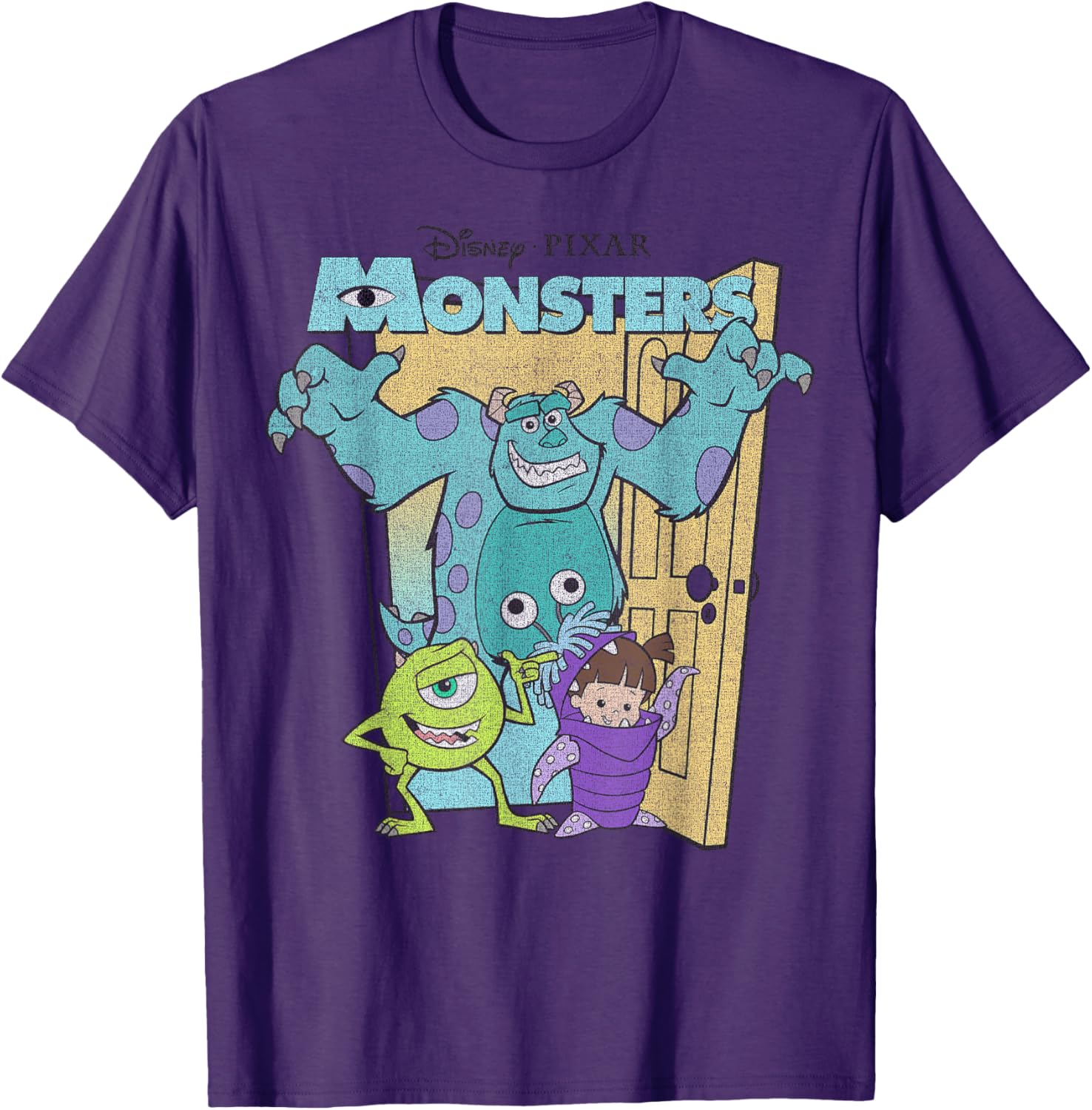 Disney Pixar Monsters Inc Mike Sulley Boo T-Shirt for Kids and Adults - 11