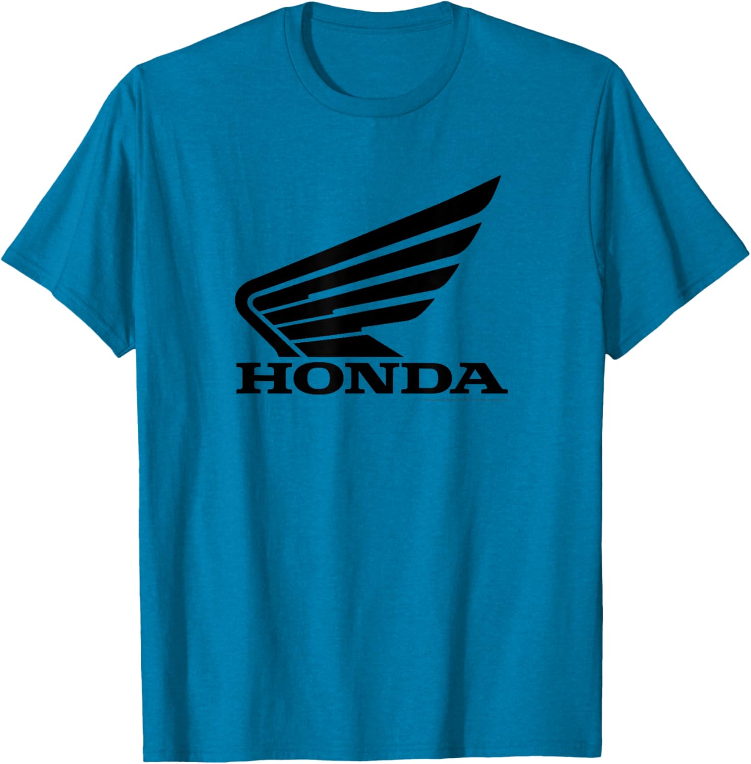 Honda Powersports Vintage Black Logo T-Shirt for Stylish Riders - 15