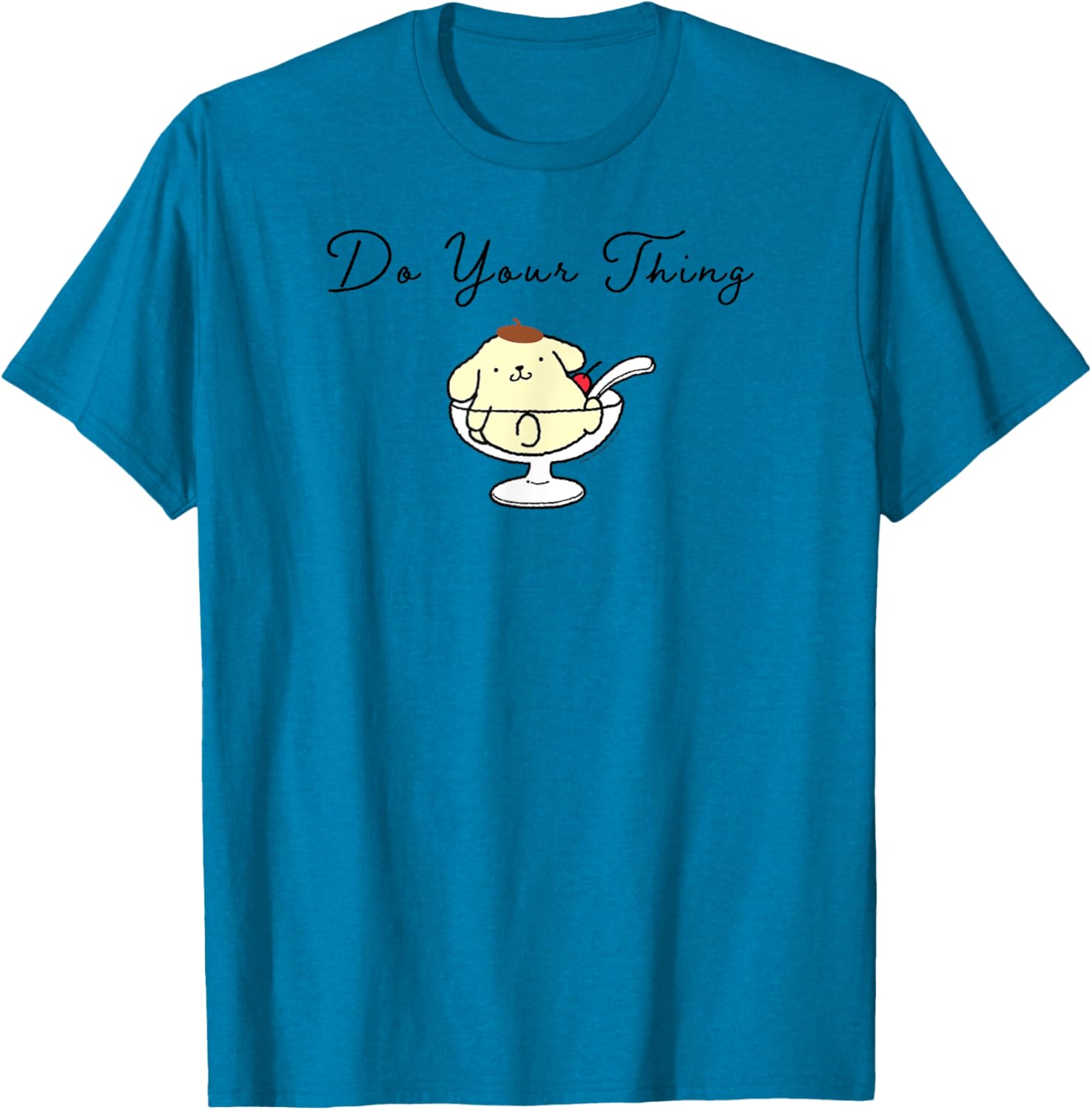 Pompompurin Do Your Thing T-Shirt Cute Character Apparel for Fans - 16